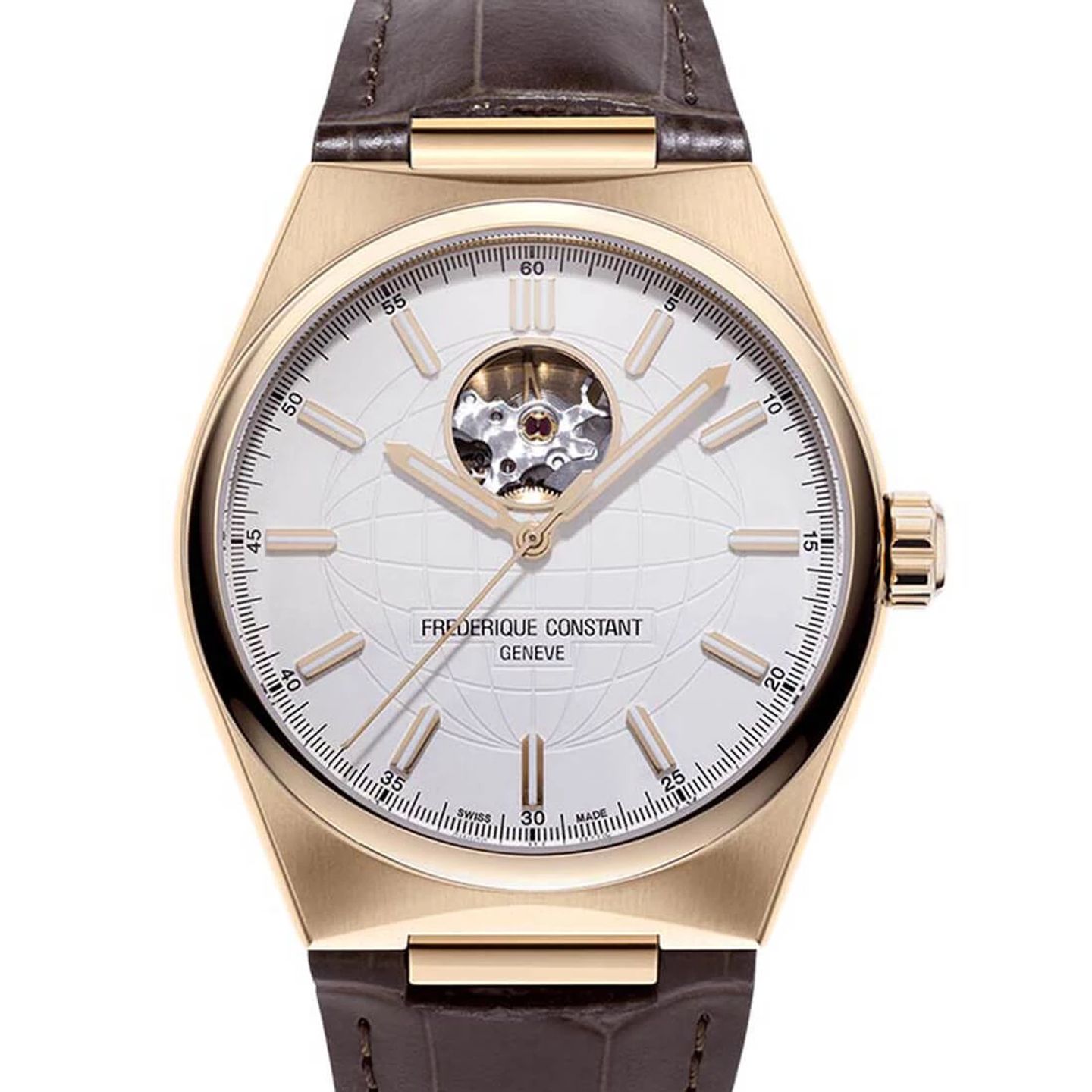 Frederique Constant Highlife FC-310V4NH4 (2024) - Zilver wijzerplaat 41mm Staal (1/2)