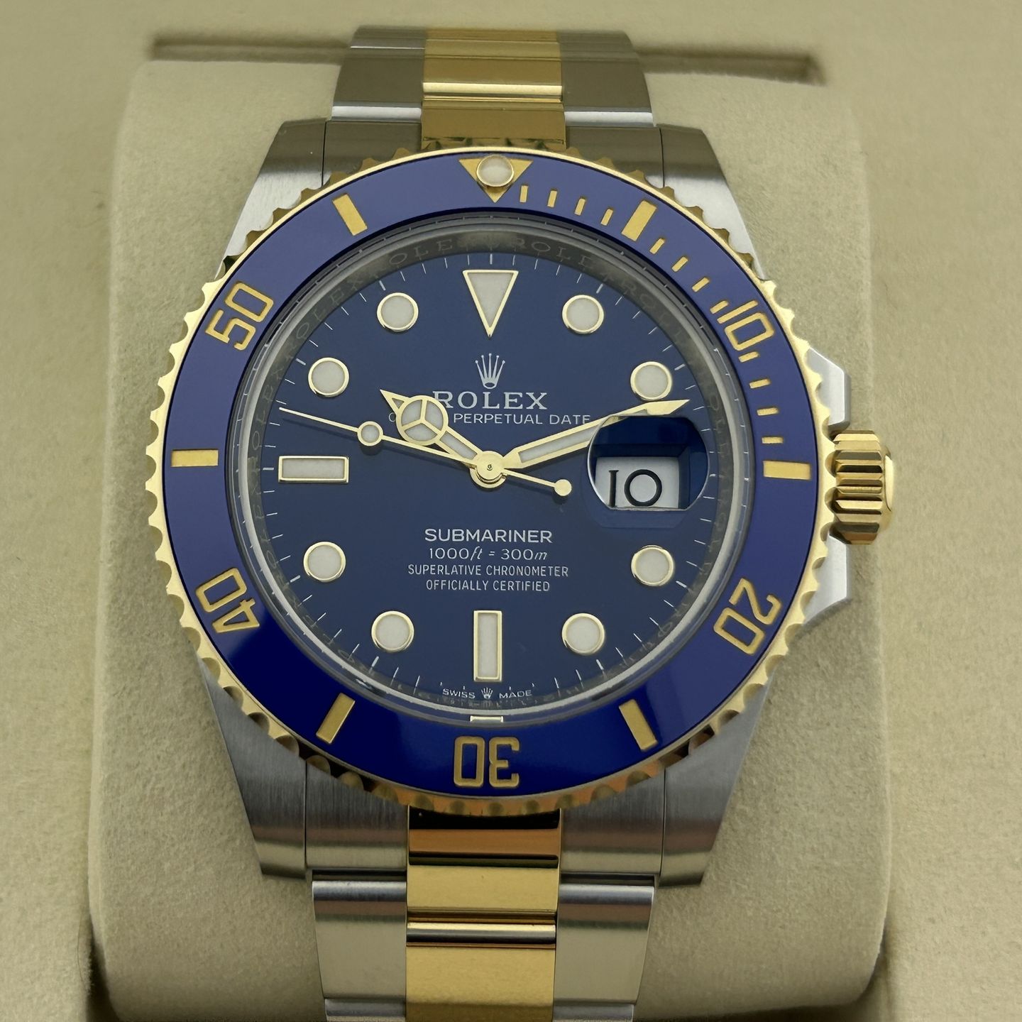 Rolex Submariner Date 126613LB (2025) - 41 mm Gold/Steel case (8/8)