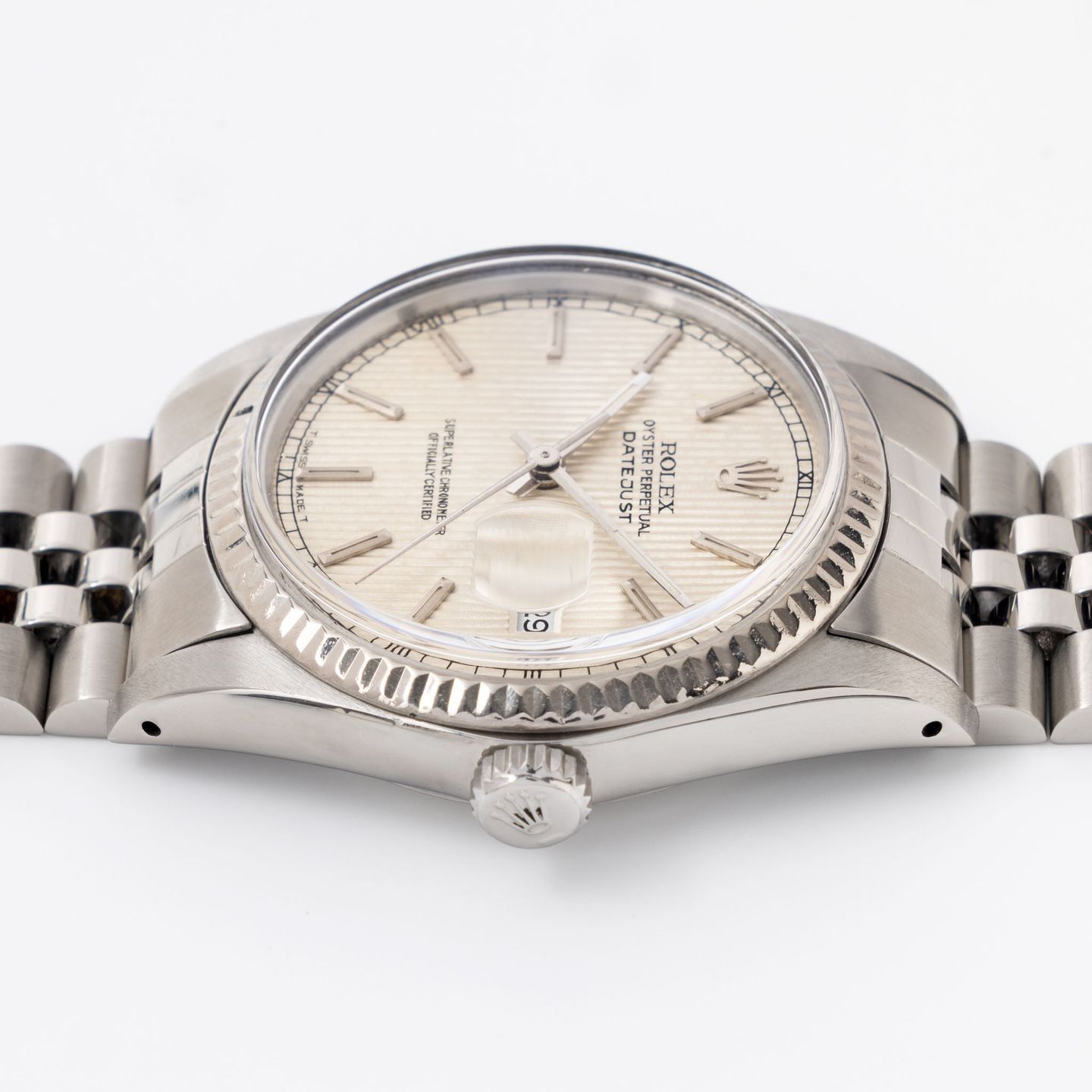 Rolex Datejust 36 16014 (1984) - 36 mm Steel case (7/8)