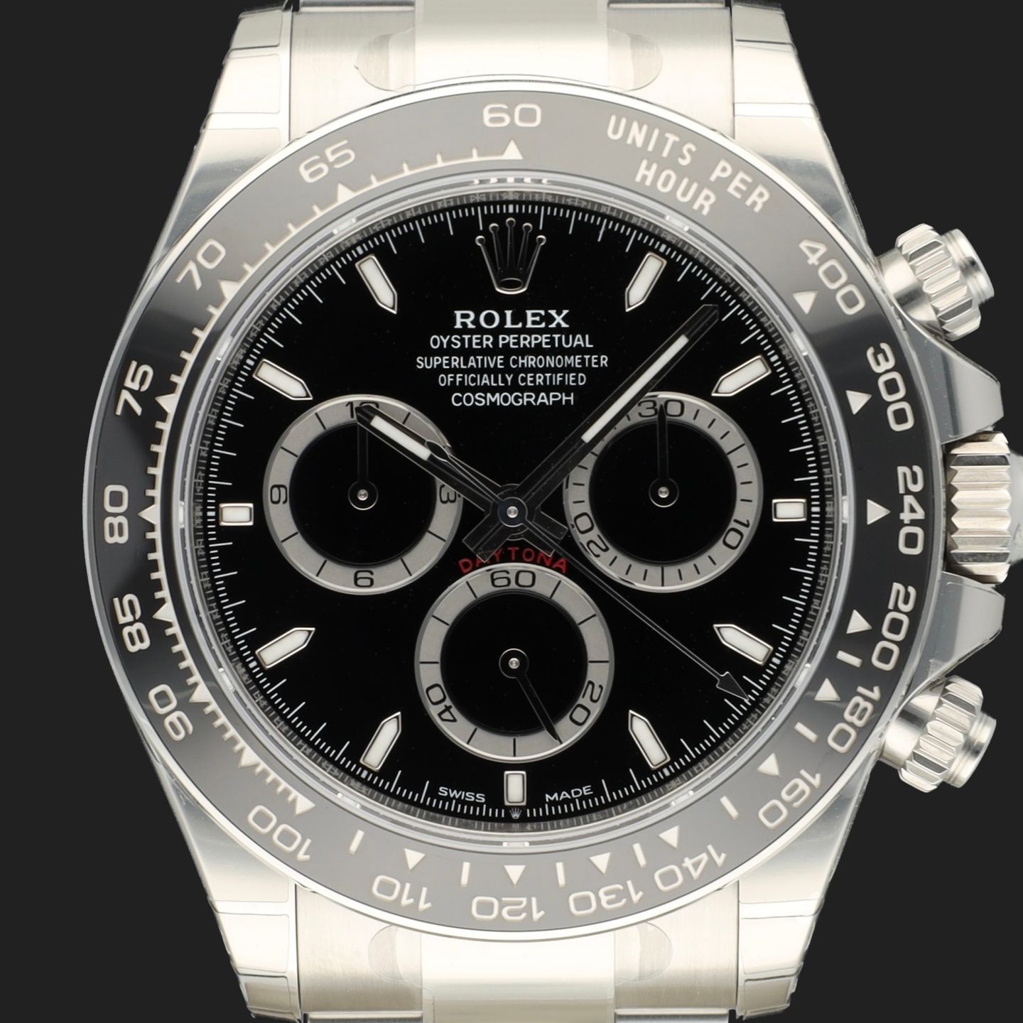 Rolex Daytona 126500LN (2024) - Wit wijzerplaat 40mm Staal (2/8)