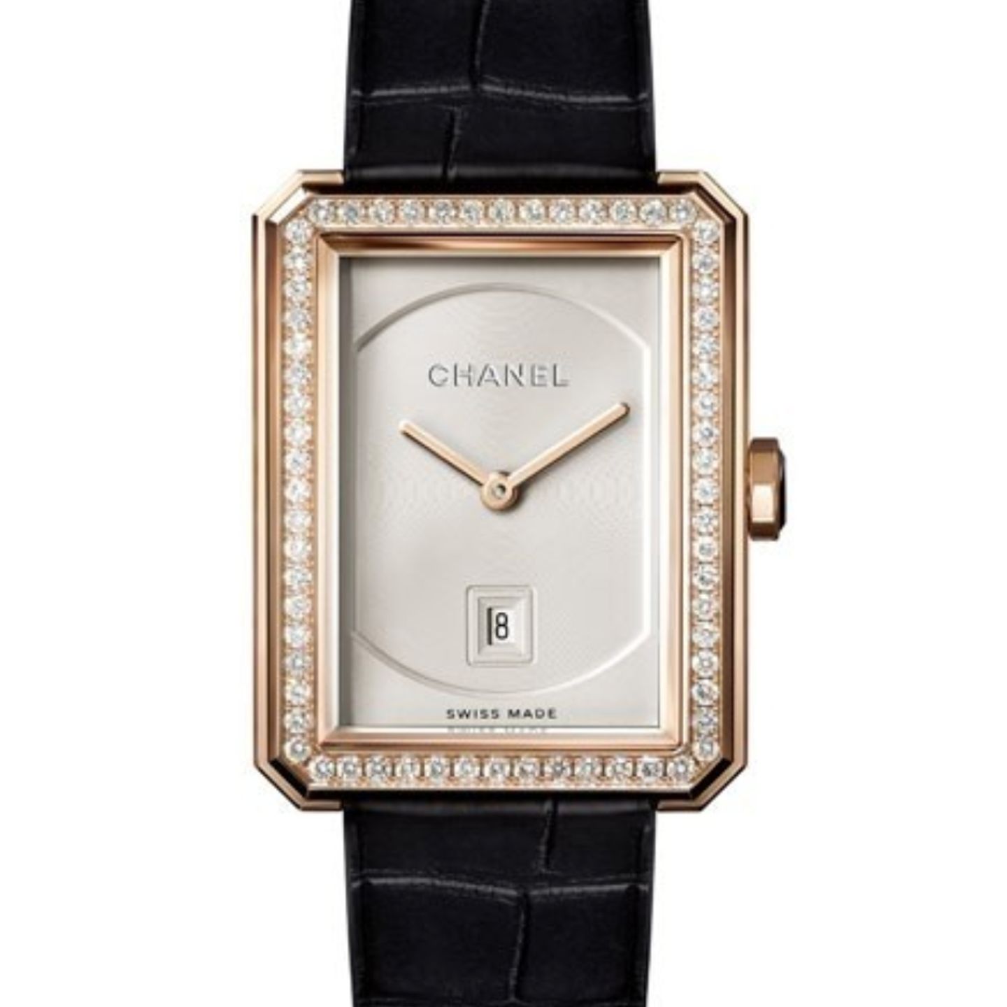 Chanel Boy-Friend H4469 (2022) - Silver dial 27 mm Rose Gold case (1/1)