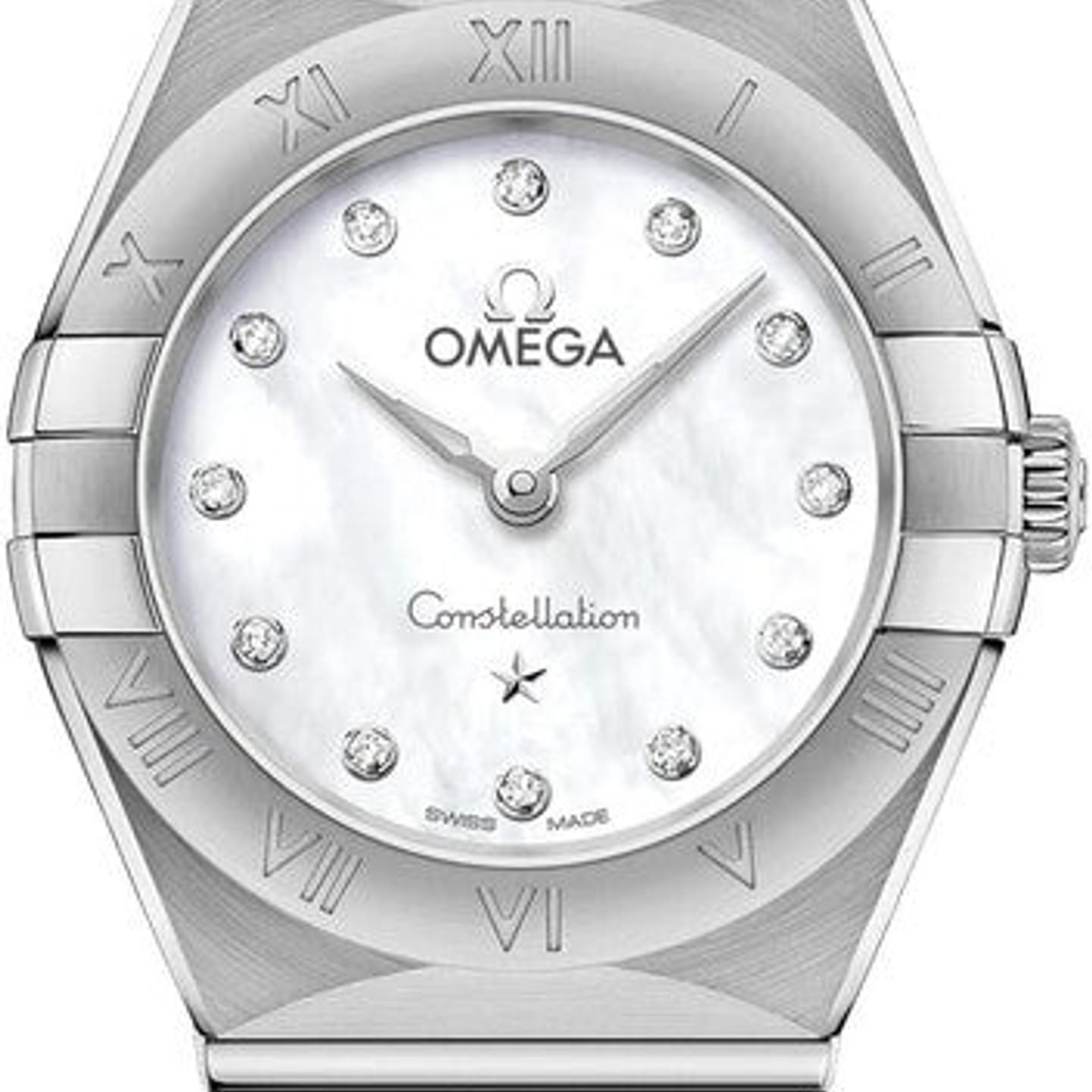 Omega Constellation Quartz 131.10.25.60.55.001 (2026) - Parelmoer wijzerplaat 25mm Staal (1/1)