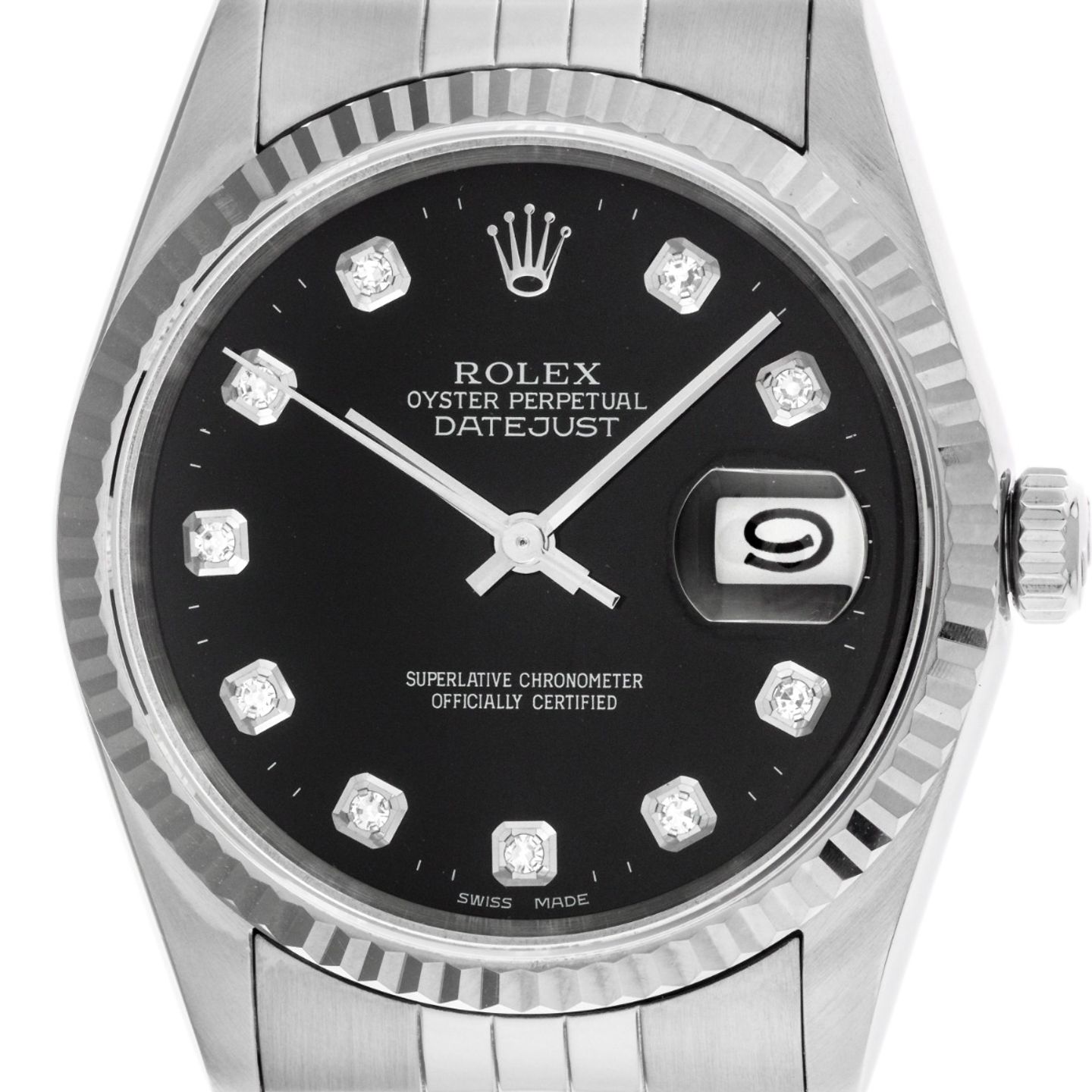 Rolex Datejust 36 16234 (1995) - 36mm Staal (1/8)