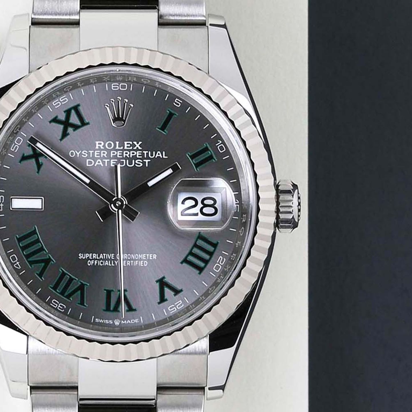 Rolex Datejust 36 126234 (2024) - Grijs wijzerplaat 36mm Staal (5/8)