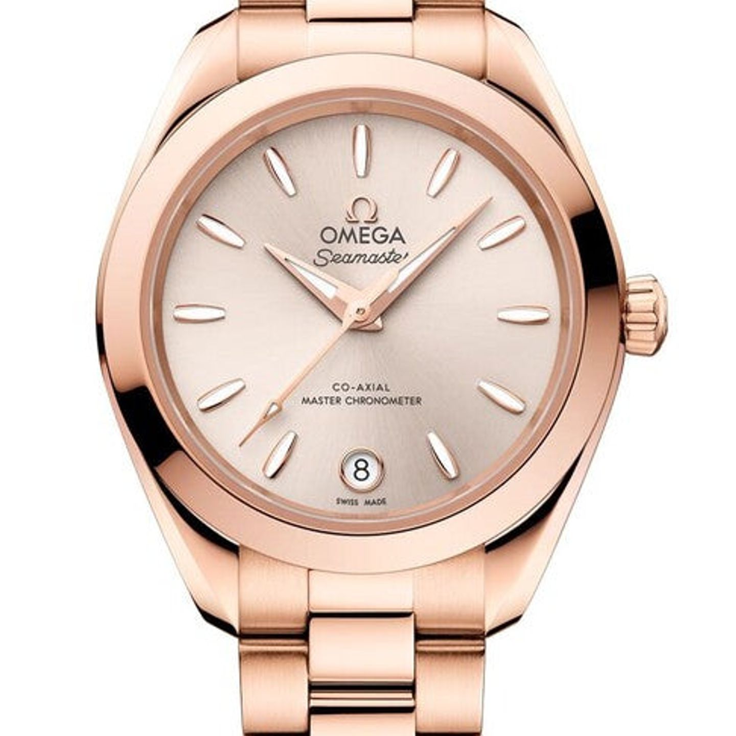Omega Seamaster Aqua Terra 220.50.30.20.09.001 (2026) - Pink dial 30 mm Rose Gold case (1/1)