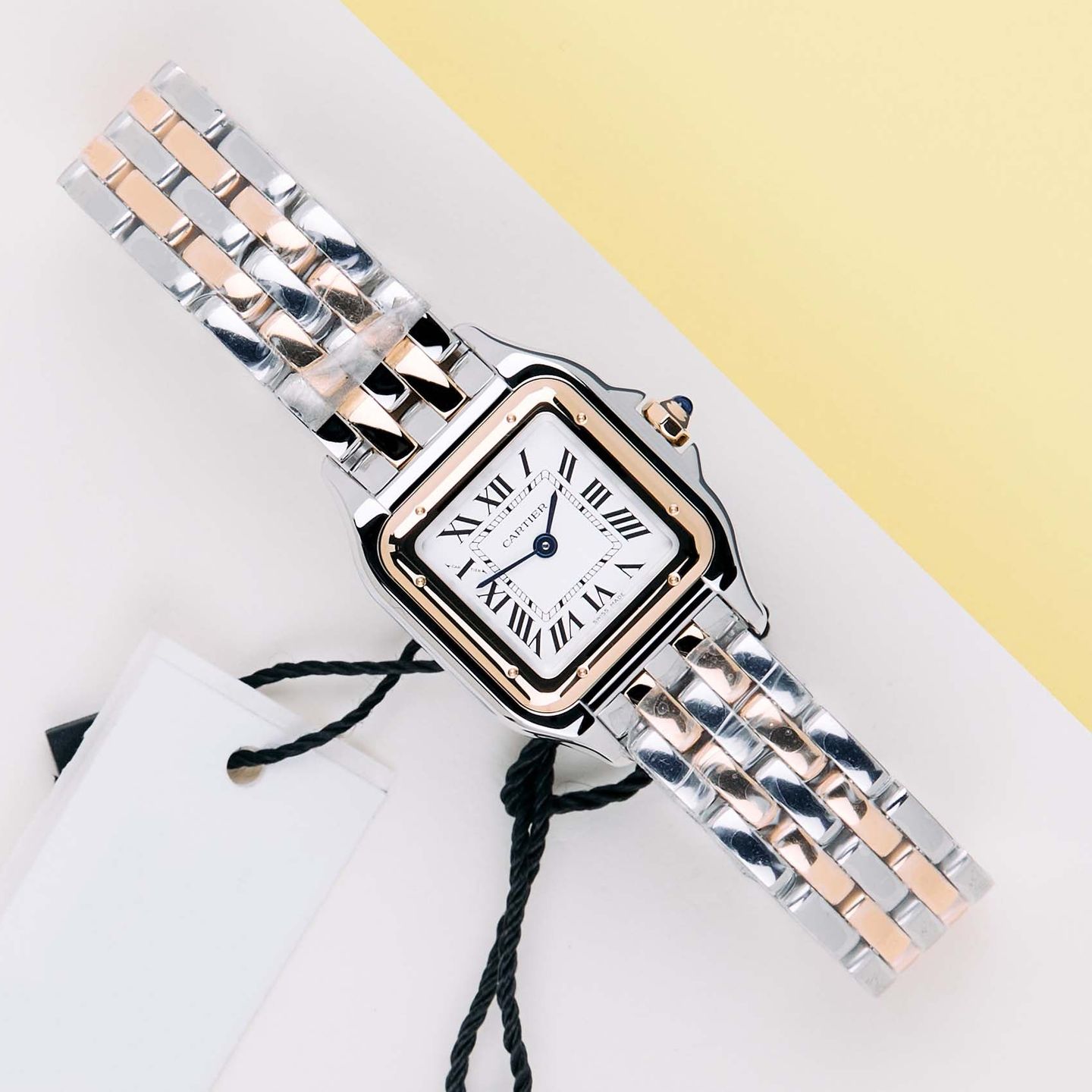 Cartier Panthère W2PN0018 (2026) - White dial 30 mm Gold/Steel case (1/8)