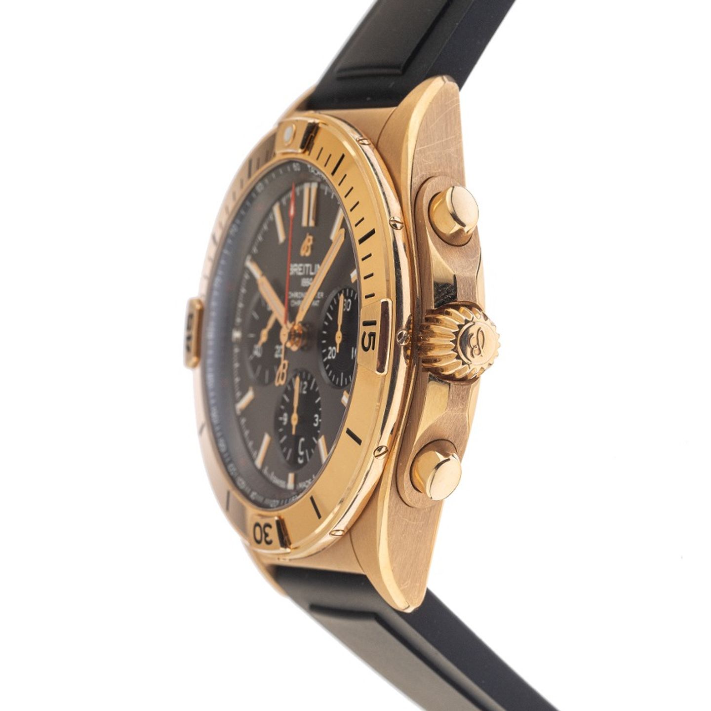 Breitling Chronomat 42 RB0134101B1S1 (2021) - Grijs wijzerplaat 42mm Roodgoud (4/7)
