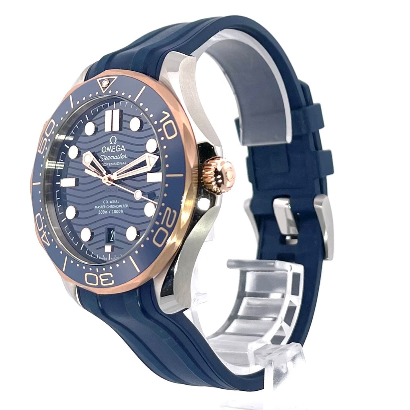 Omega Seamaster Diver 300 M 210.22.42.20.03.002 (2023) - Blauw wijzerplaat 42mm Staal (2/7)