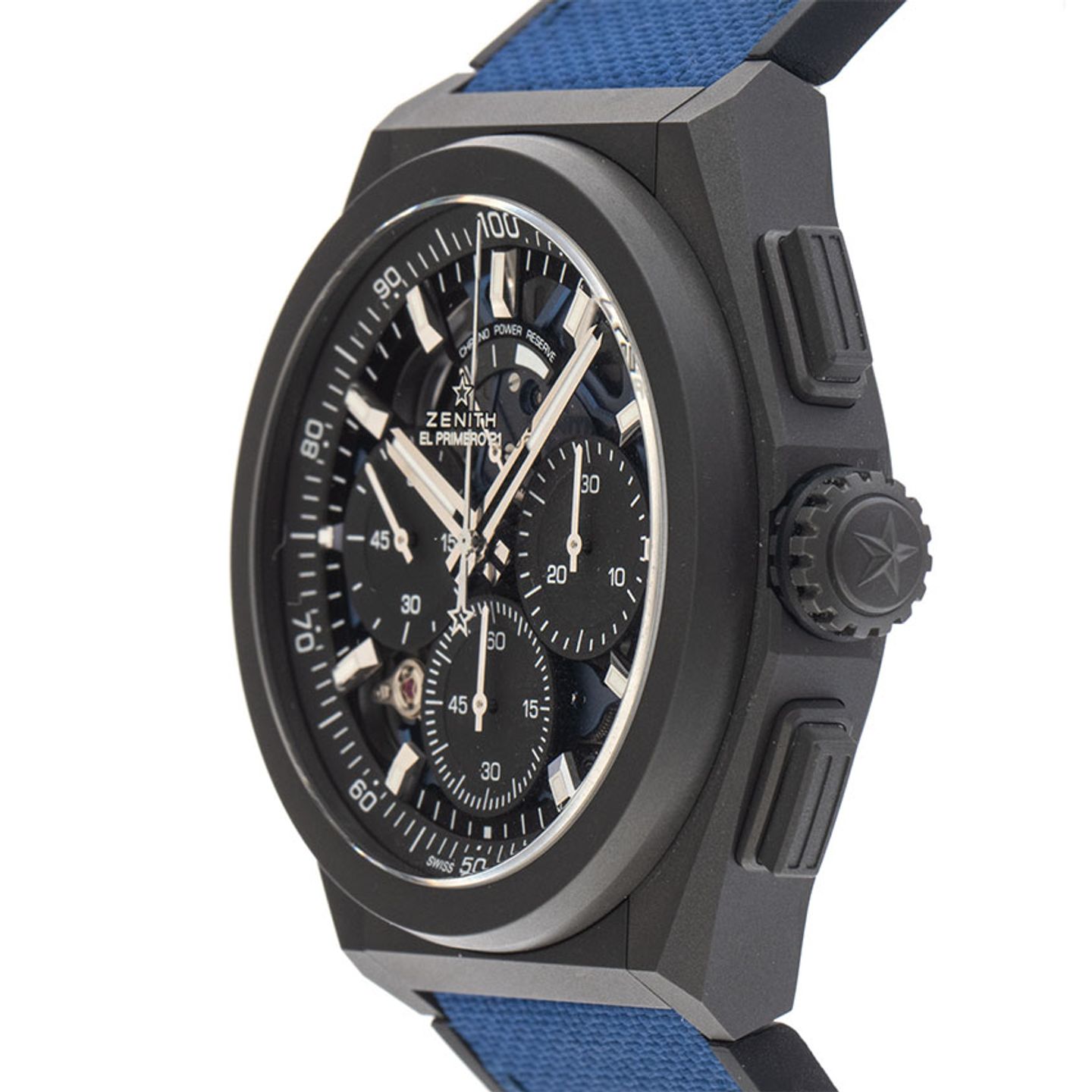 Zenith Defy El Primero 97.9001.9004/81.R946 (2026) - Transparent dial 44 mm Titanium case (4/8)