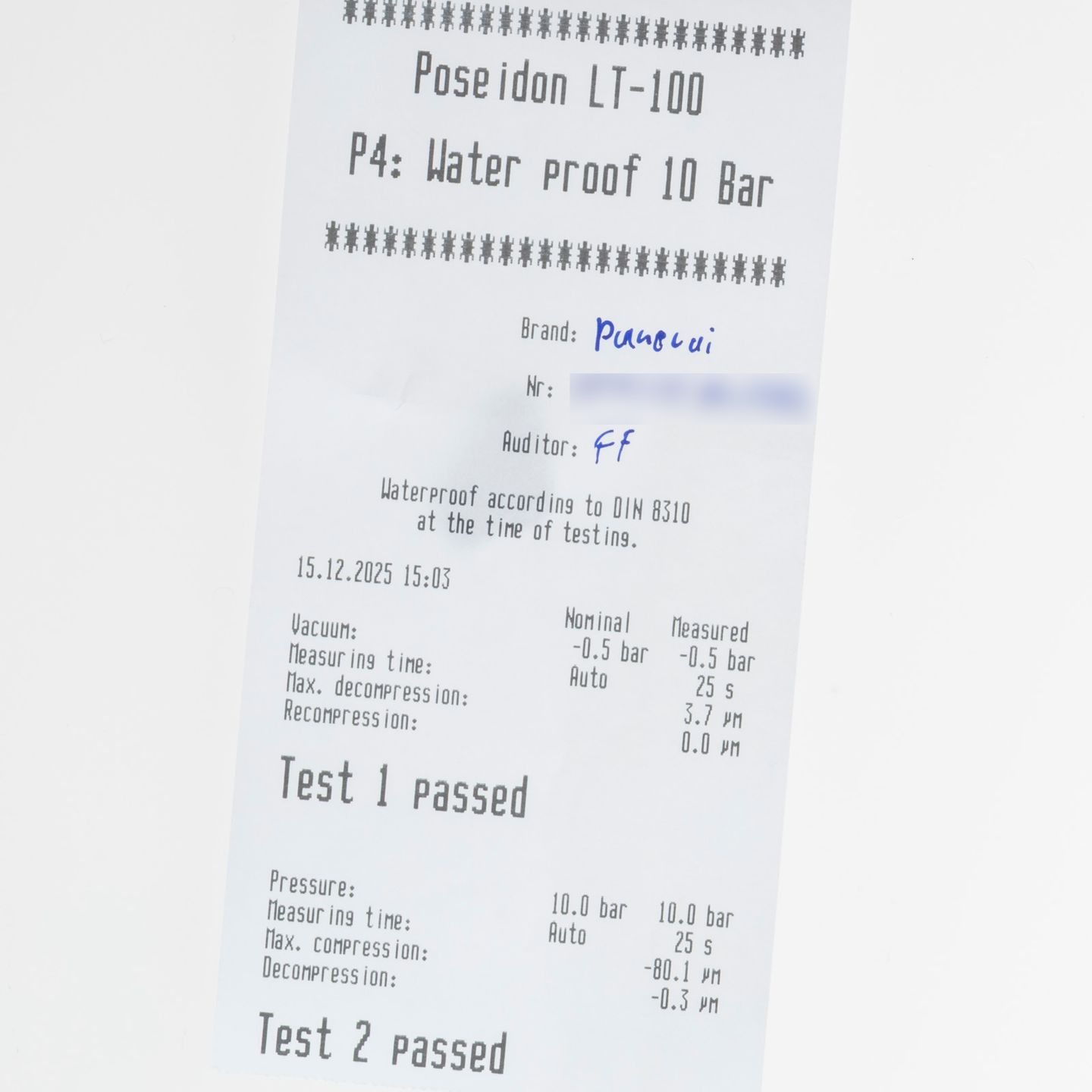 Panerai Luminor Marina PAM00778 (Unknown (random serial)) - Black dial 44 mm Steel case (5/8)