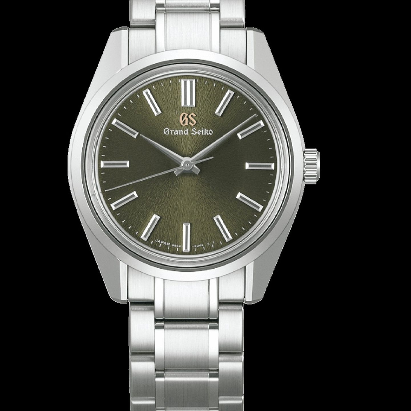 Grand Seiko Unknown SBGW303 (2023) - Groen wijzerplaat Onbekend Staal (1/1)