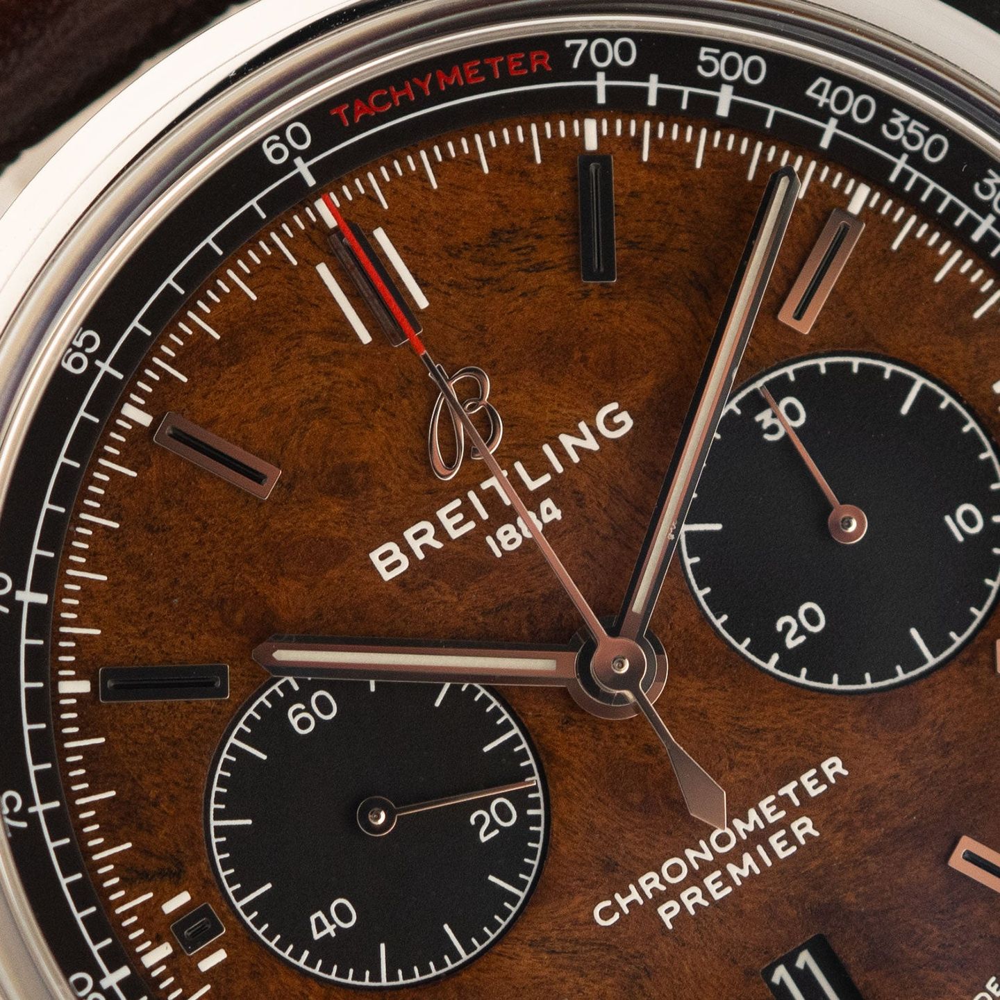 Breitling Premier AB01181A1Q1X1 (2023) - Brons wijzerplaat 42mm Staal (3/8)