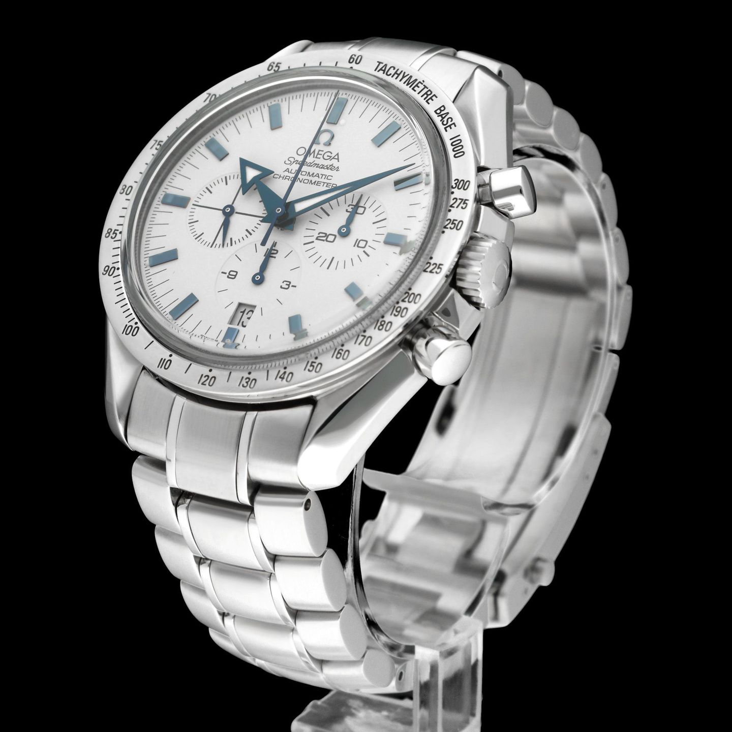 Omega Speedmaster Broad Arrow 3551.50.00 (2002) - Zwart wijzerplaat 42mm Staal (5/8)
