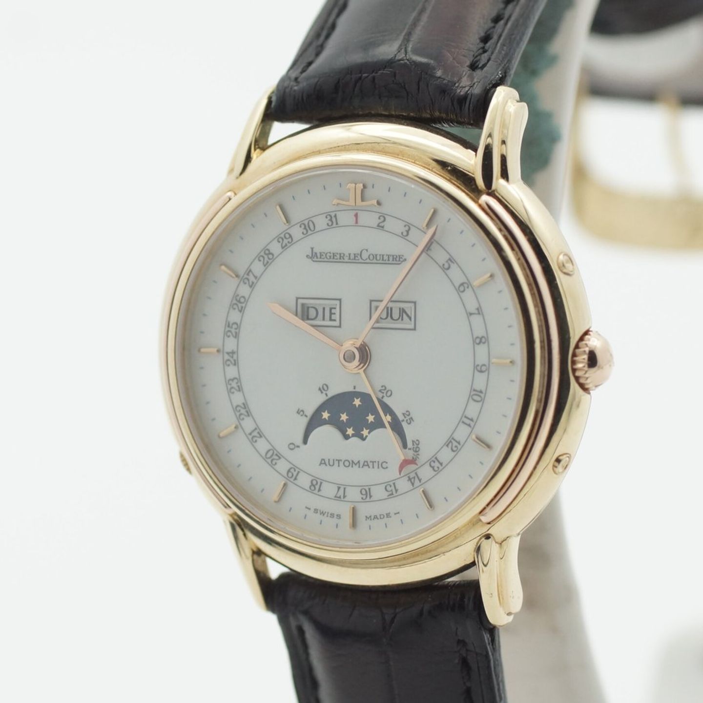Jaeger-LeCoultre Odysseus 166.7.84 (2000) - Wit wijzerplaat 35mm Geelgoud (3/8)