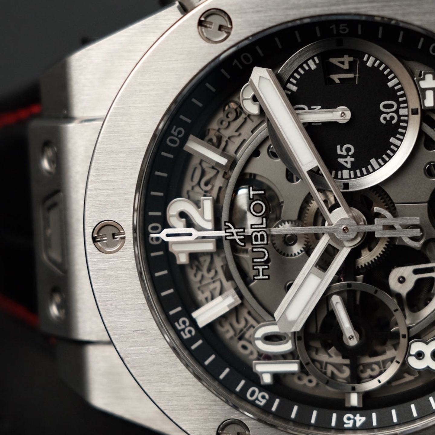 Hublot Big Bang Unico 441.NX.1171.RX (2023) - Transparant wijzerplaat 42mm Titanium (4/8)