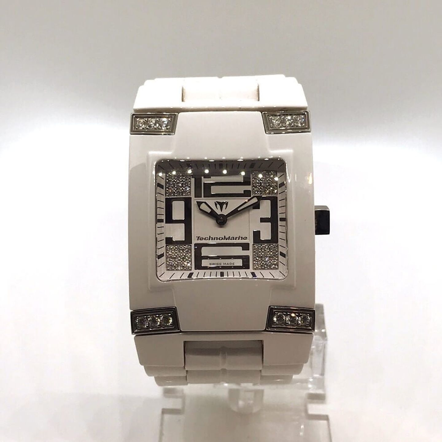 Technomarine Unknown DSQC05C (2016) - Wit wijzerplaat 34mm Keramiek (7/8)