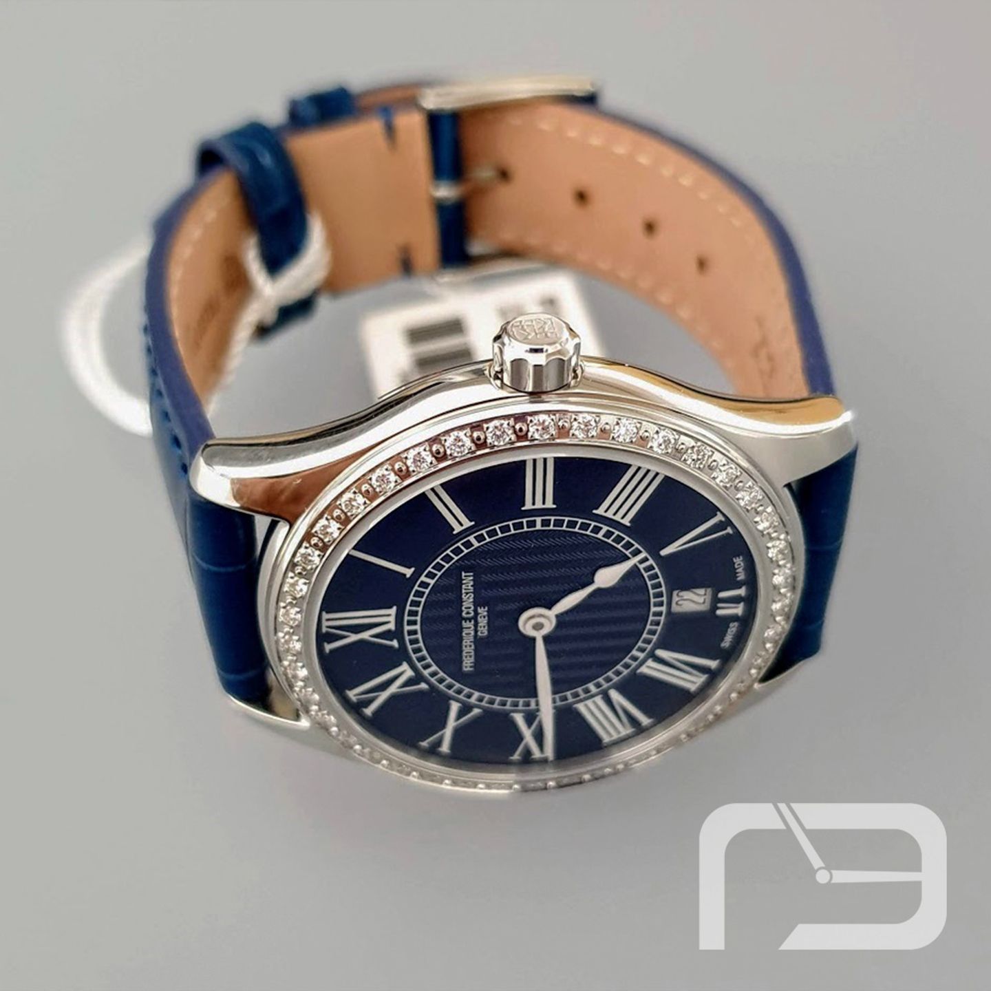 Frederique Constant Classics FC-220MN3BD6 (2024) - Blue dial 36 mm Steel case (7/8)