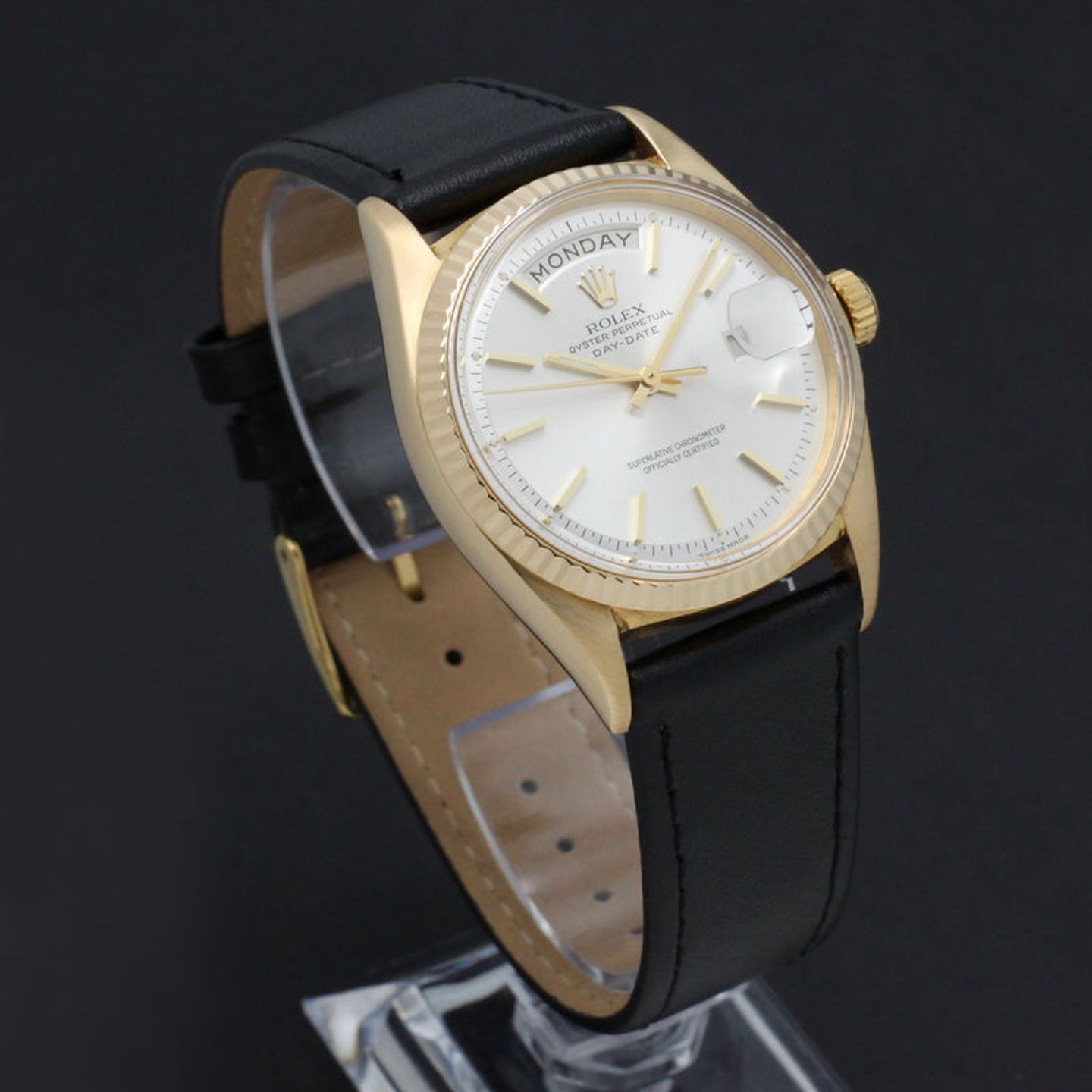 Rolex Day-Date 1803 (1967) - Silver dial 36 mm Yellow Gold case (6/8)