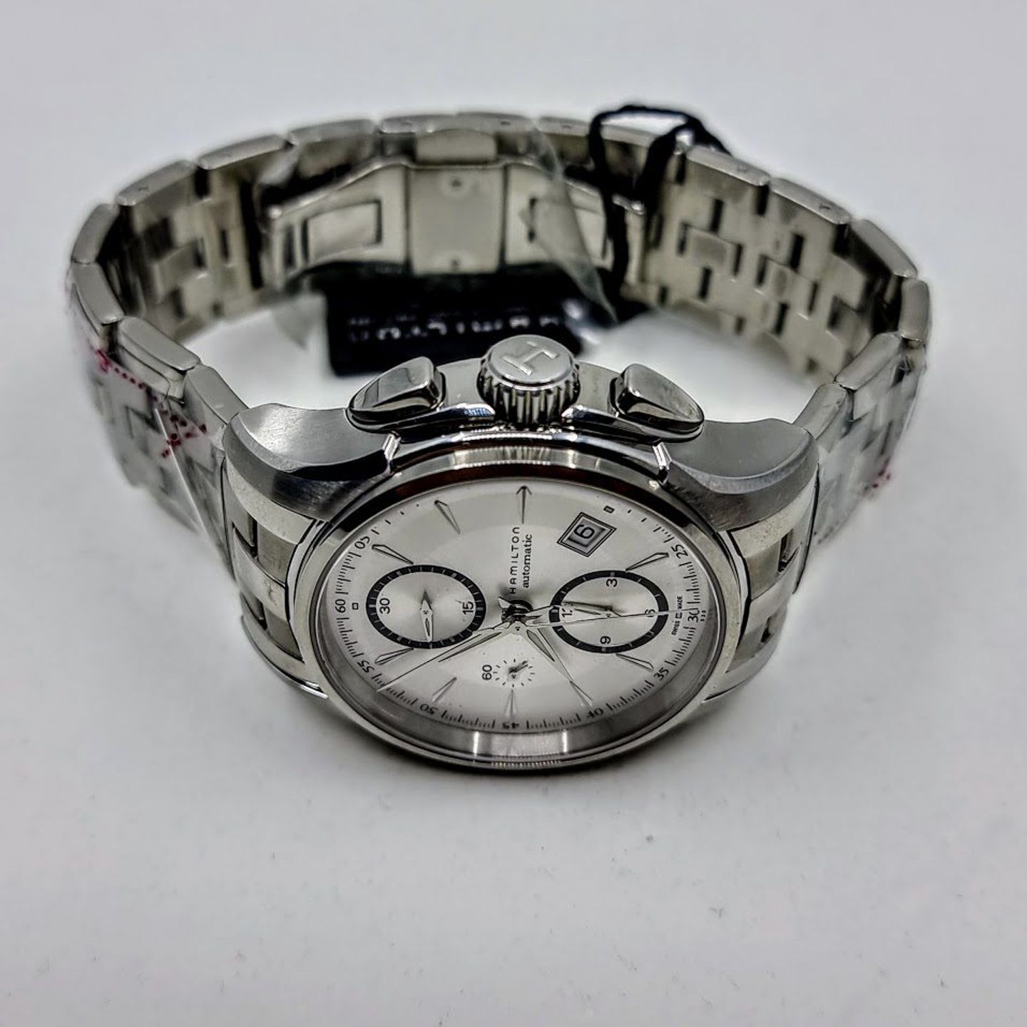 Hamilton Jazzmaster Auto Chrono H32616153 (2025) - White dial 42 mm Steel case (6/8)