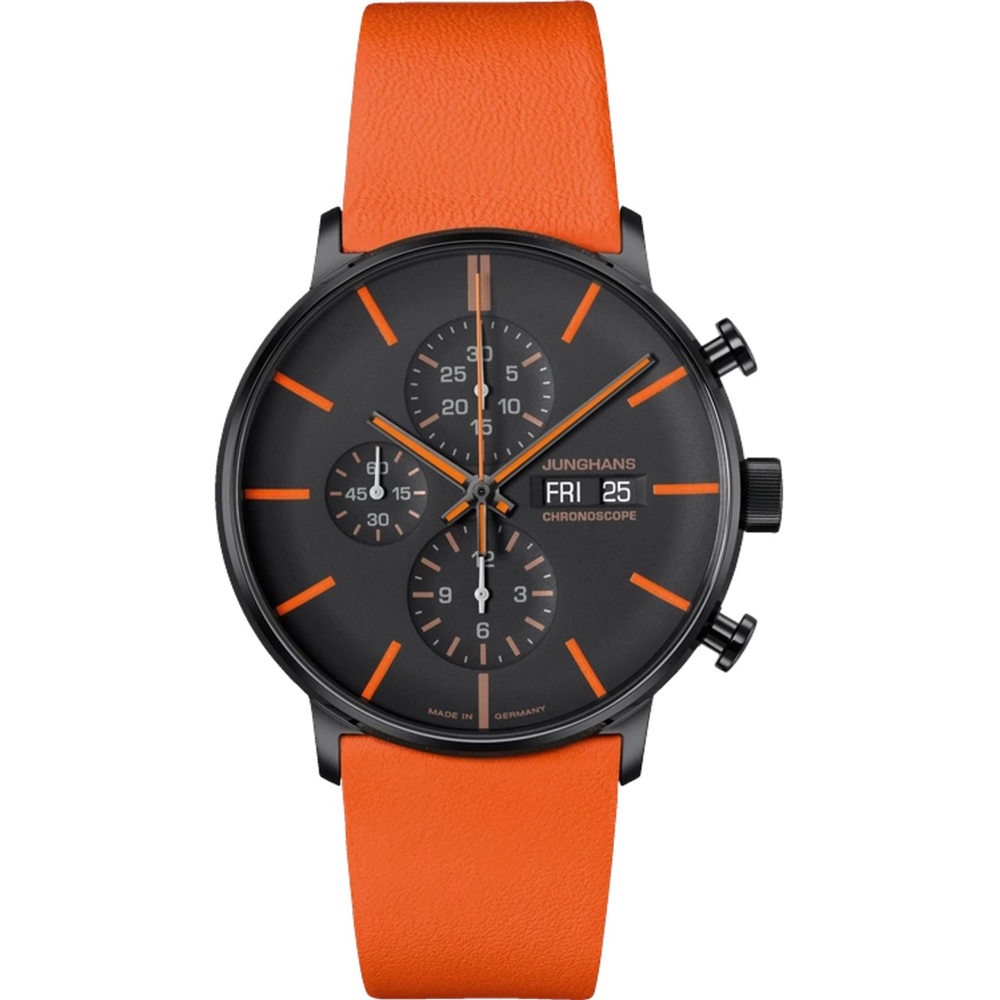 Junghans FORM A 27/4370.01 (2026) - Zwart wijzerplaat 42mm Staal (1/1)