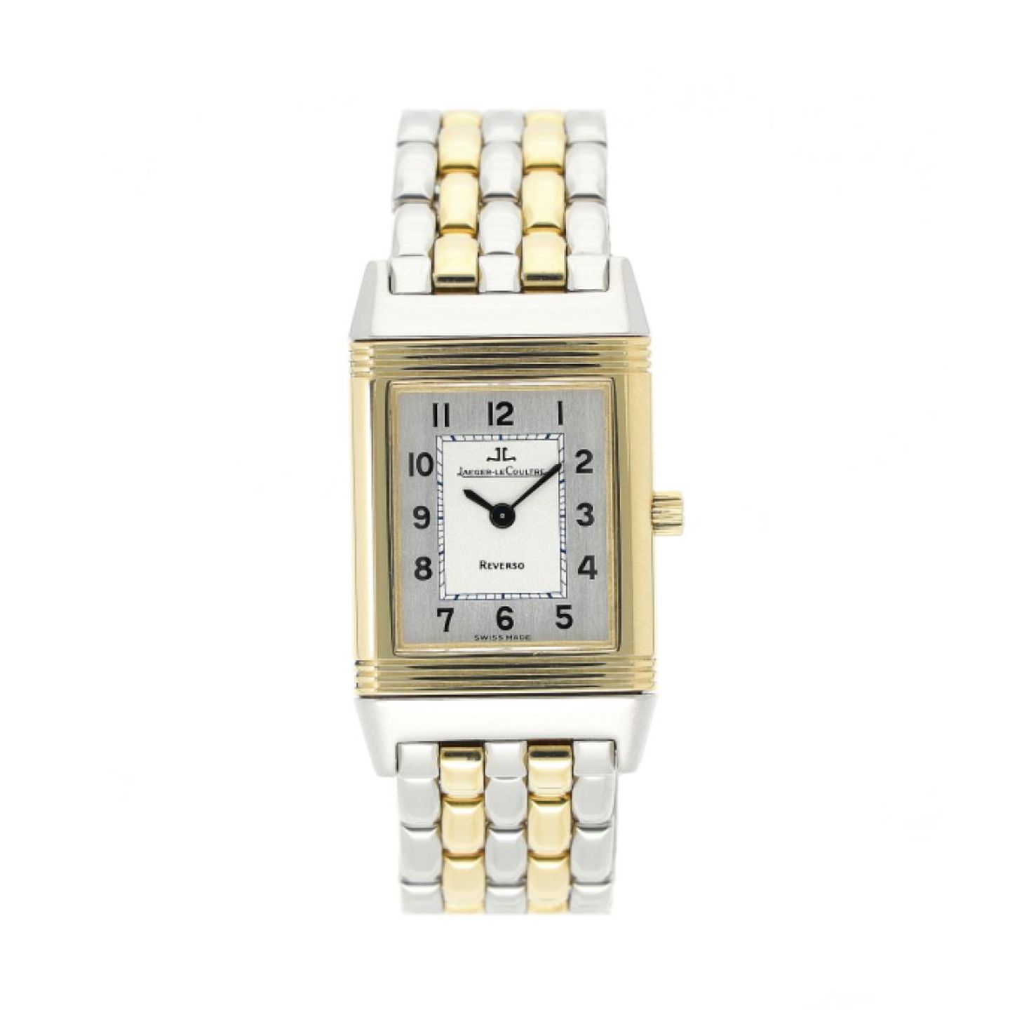 Jaeger-LeCoultre Reverso 260.5.08 (1999) - White dial 19 mm Gold/Steel case (1/5)