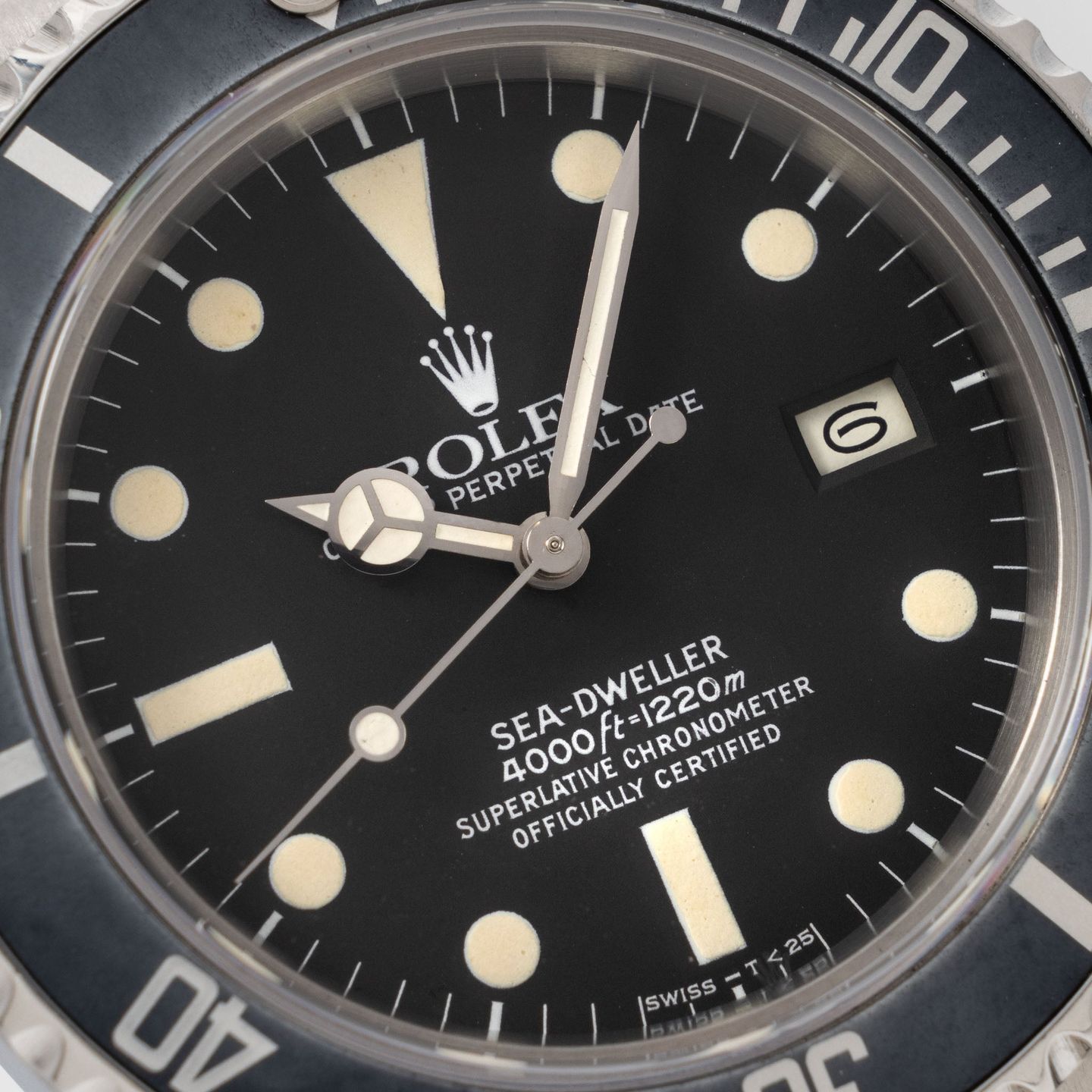Rolex Sea-Dweller 16660 (1983) - Zwart wijzerplaat 40mm Staal (6/8)