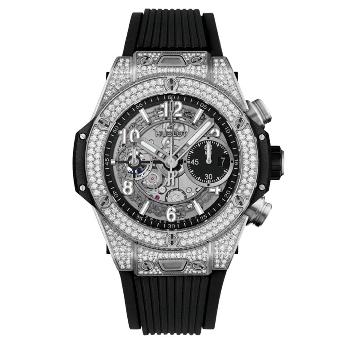 Hublot Big Bang Unico 441.NX.1171.RX.1704 (2025) - Transparant wijzerplaat 42mm Titanium (1/1)