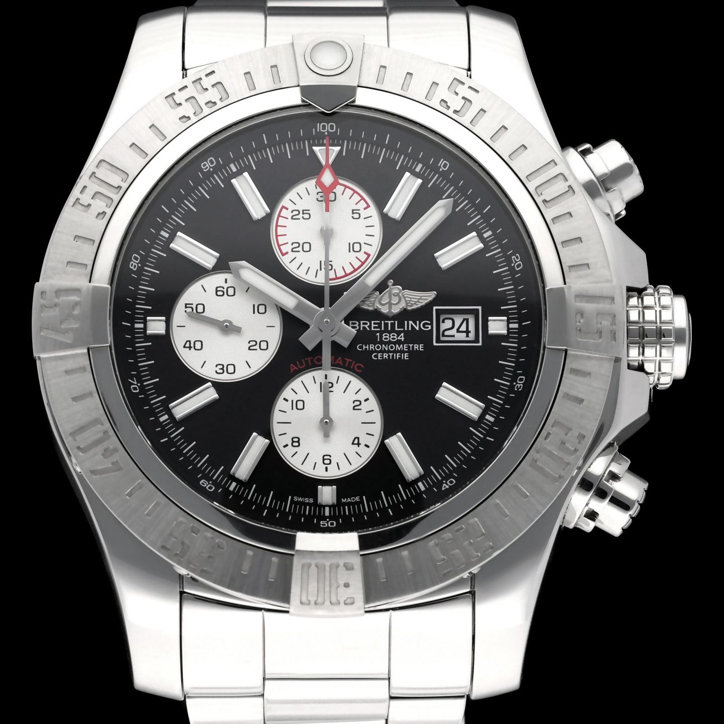 Breitling Super Avenger II A13371 (2017) - 48 mm Steel case (1/8)