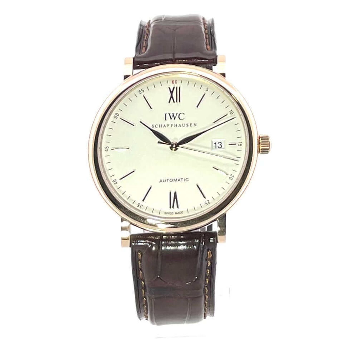 IWC Portofino Automatic IW356504 (2025) - Silver dial 40 mm Red Gold case (2/8)