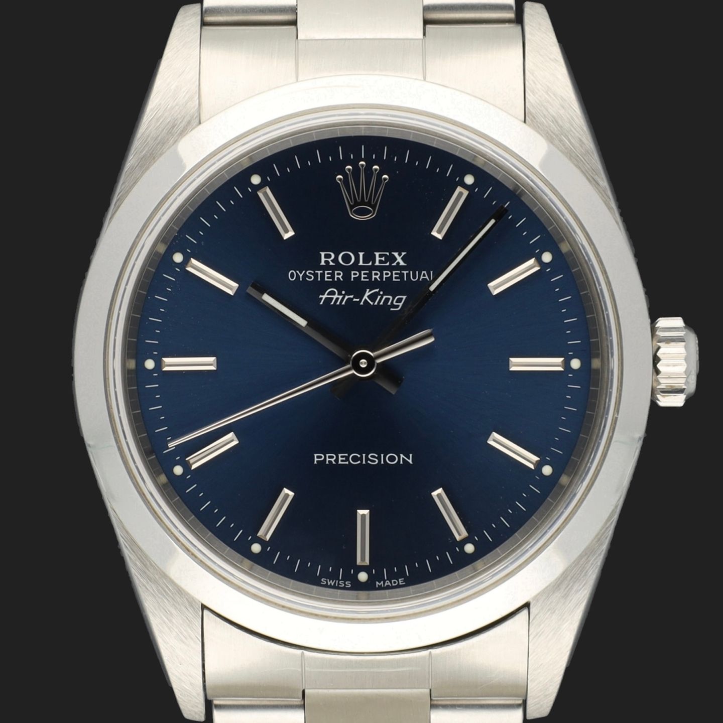 Rolex Air-King 14000 (2001) - 34mm Staal (2/8)