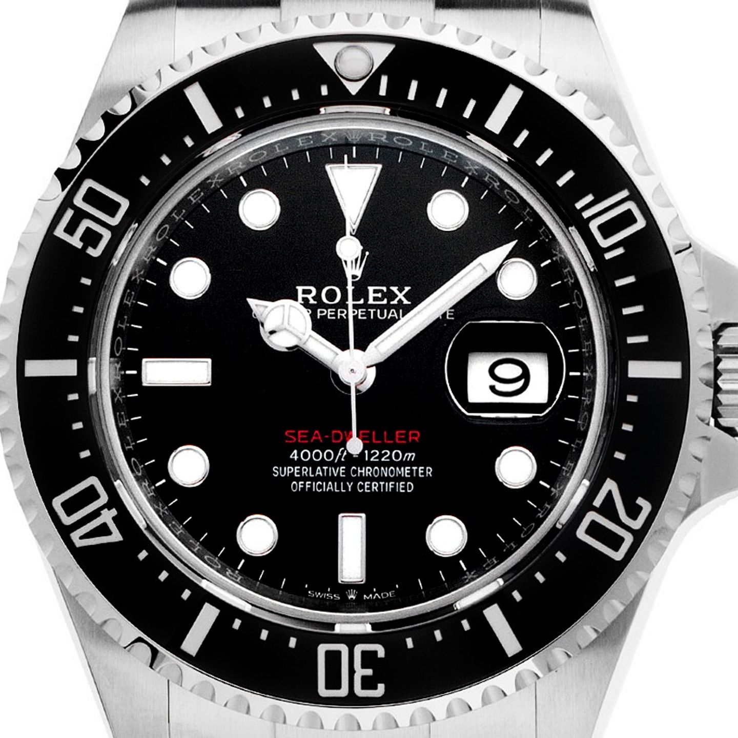 Rolex Sea-Dweller 126600 (2020) - Black dial 43 mm Steel case (1/8)