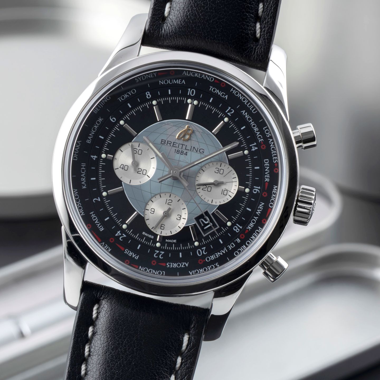 Breitling Transocean Chronograph Unitime AB0510U4/BB62 - (3/8)