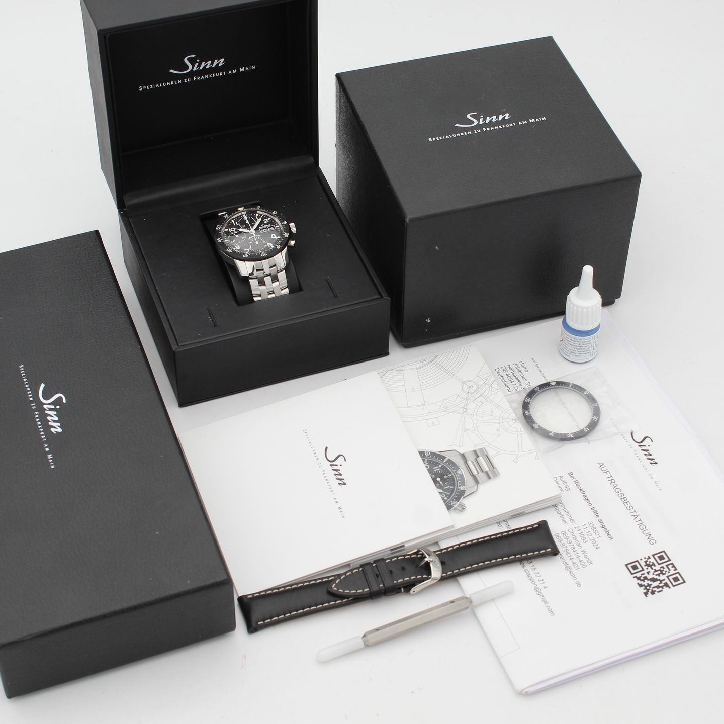 Sinn 103 103 St (2020) - Zwart wijzerplaat 41mm Staal (2/8)