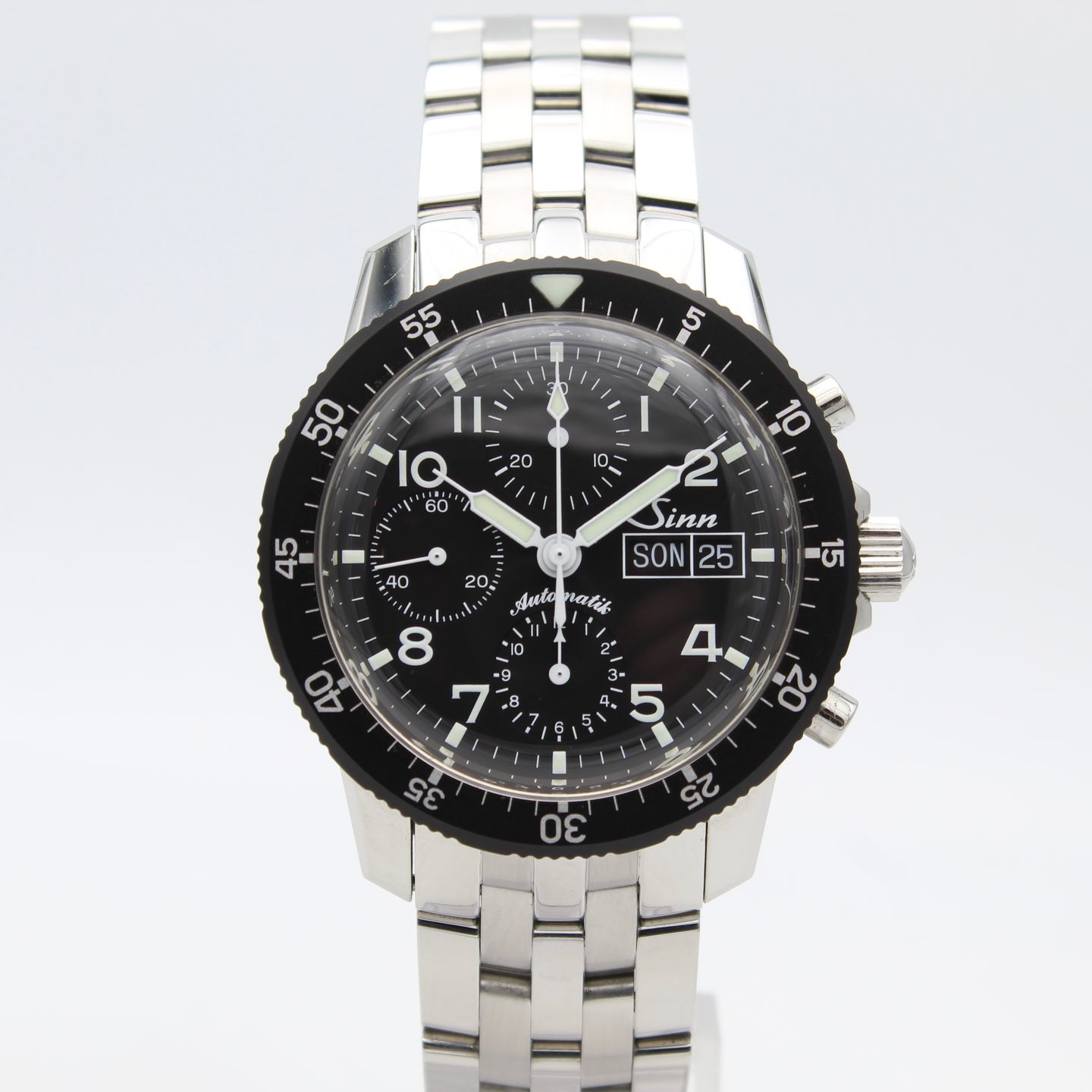 Sinn 103 103 St (2020) - Zwart wijzerplaat 41mm Staal (1/8)