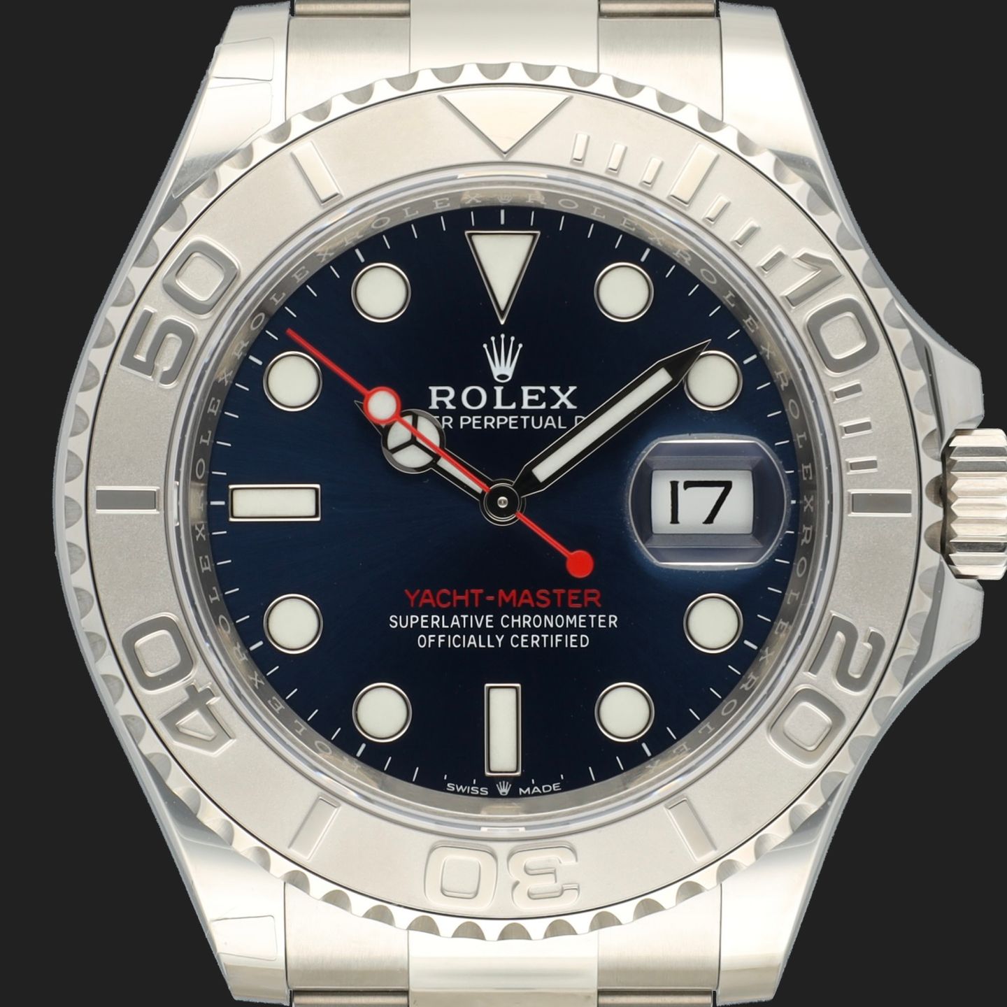 Rolex Yacht-Master 40 126622 (2022) - Blauw wijzerplaat 40mm Staal (2/8)