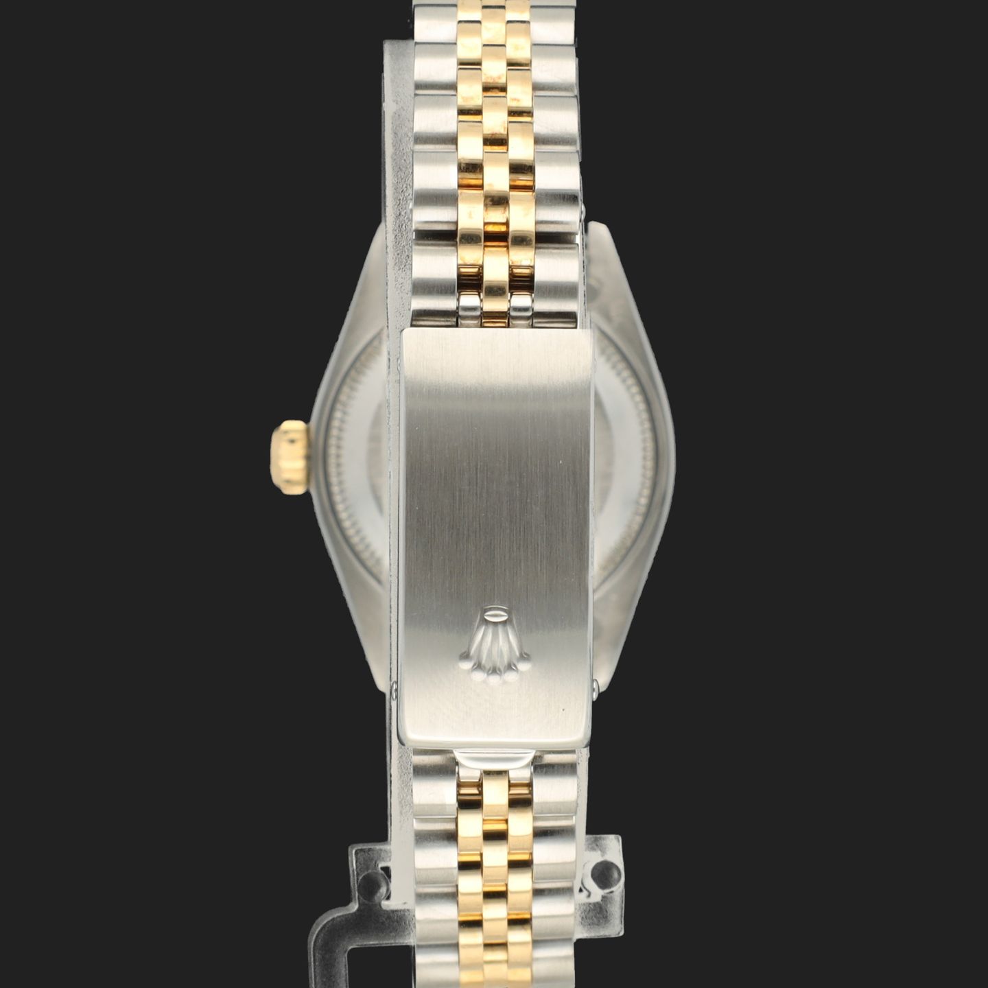 Rolex Lady-Datejust 69173 (1994) - Champagne dial 26 mm Gold/Steel case (6/8)