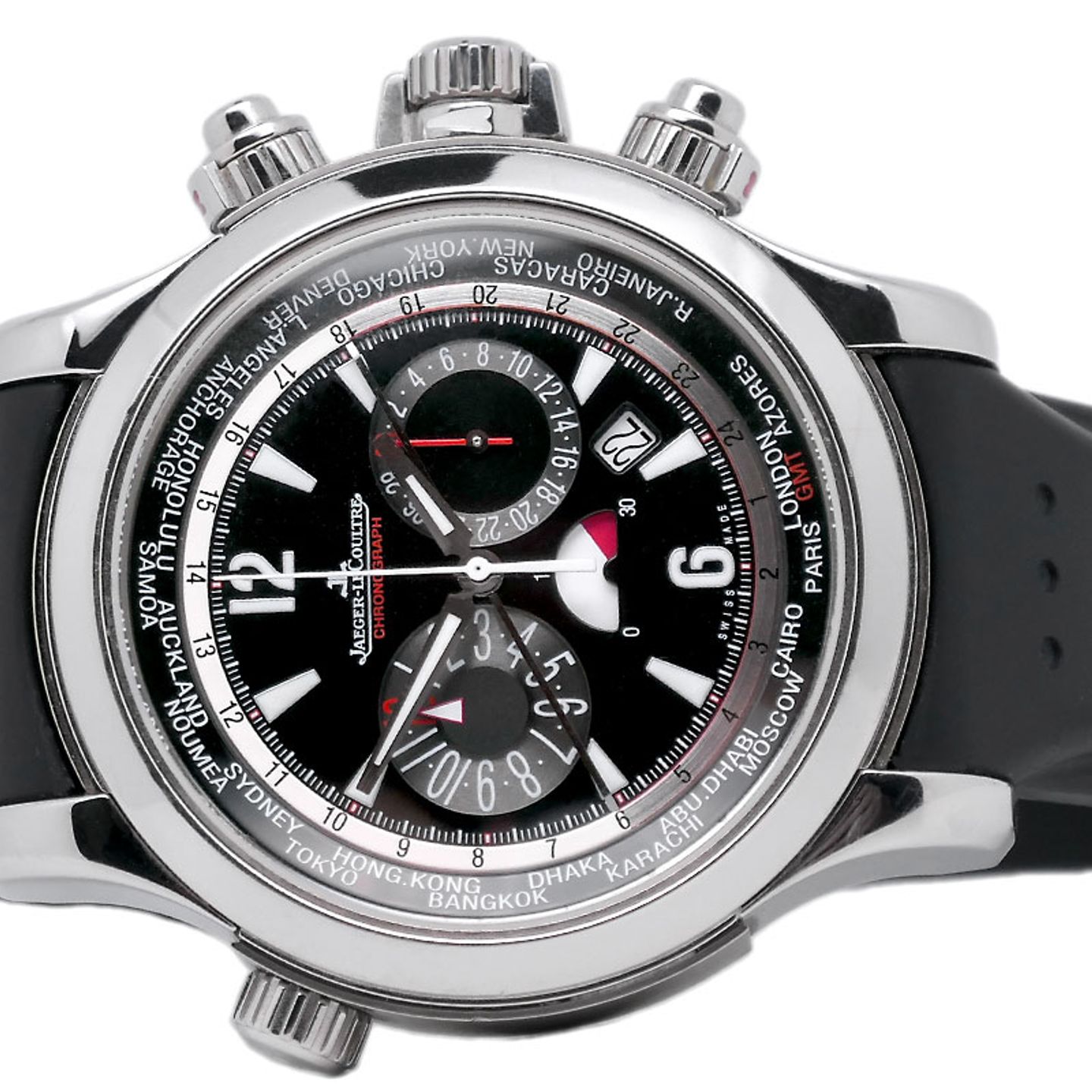 Jaeger-LeCoultre Master Compressor Extreme Q1768470 (Onbekend (willekeurig serienummer)) - Zwart wijzerplaat 46mm Staal (4/6)