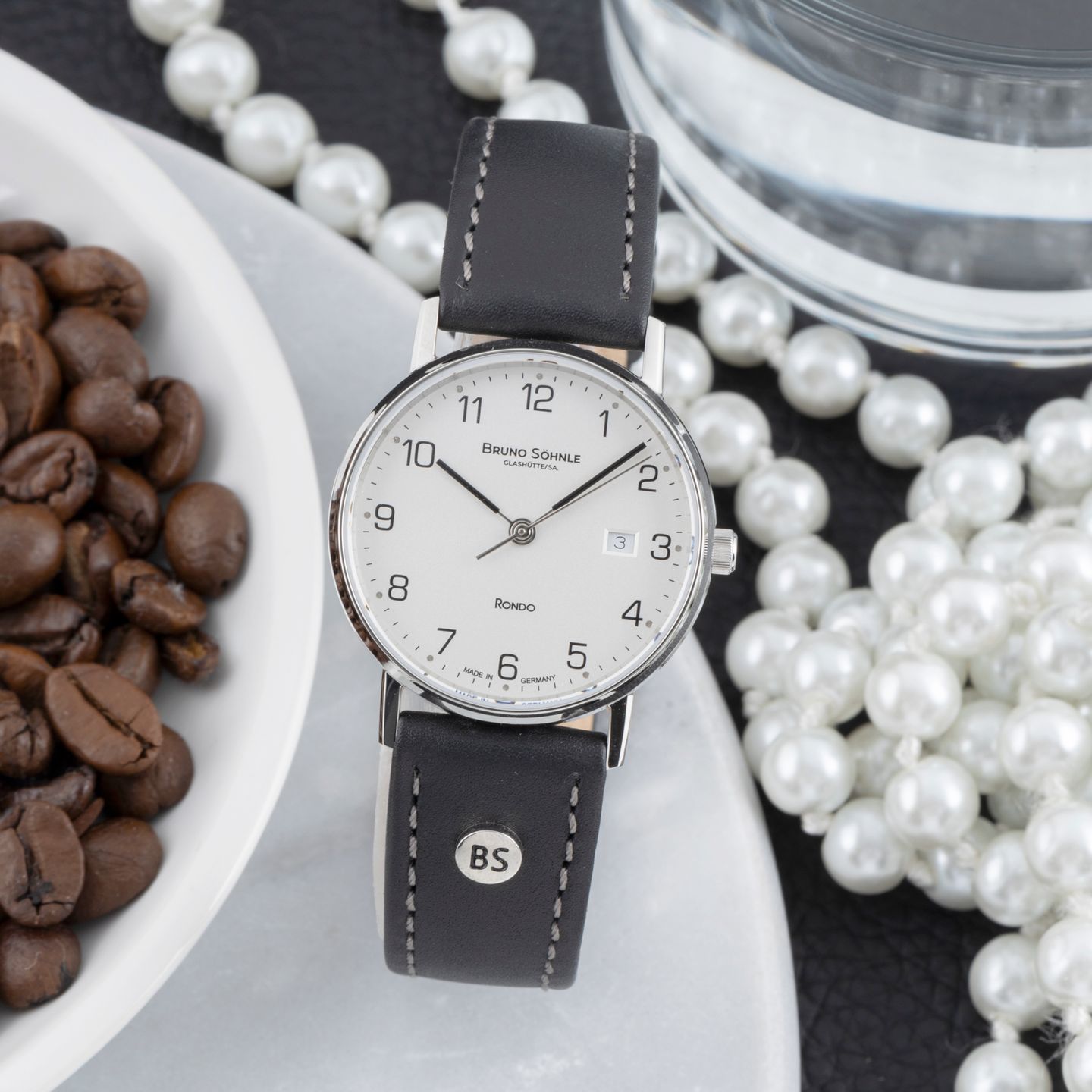 Bruno Söhnle Rondo 17-13106-221 (2025) - White dial 29 mm Steel case (1/8)