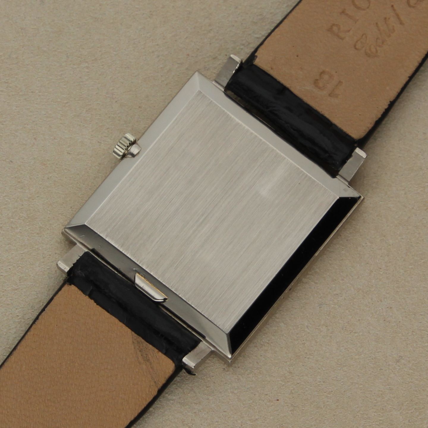 Patek Philippe Vintage 3555 (1969) - Silver dial 27 mm White Gold case (8/8)