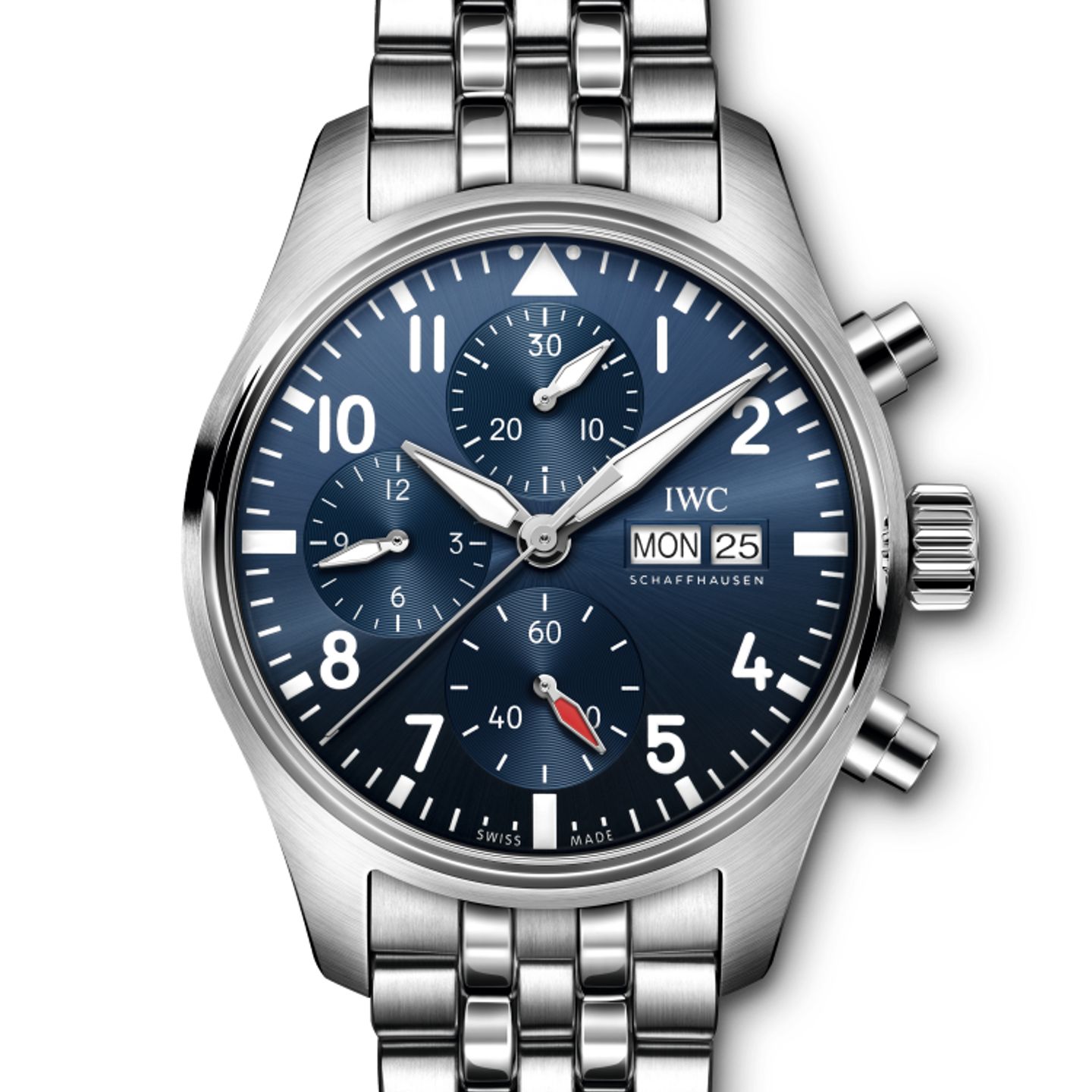 IWC Pilot Chronograph IW388102 (2024) - Blue dial 41 mm Steel case (1/1)