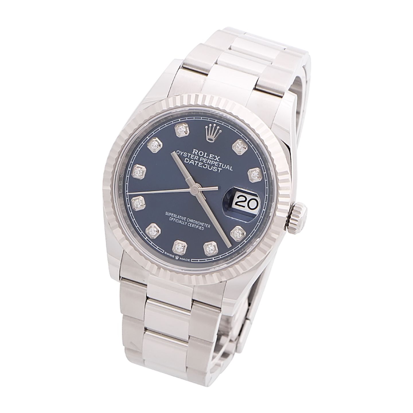 Rolex Datejust 36 126234 (2024) - Blue dial 36 mm Steel case (2/4)