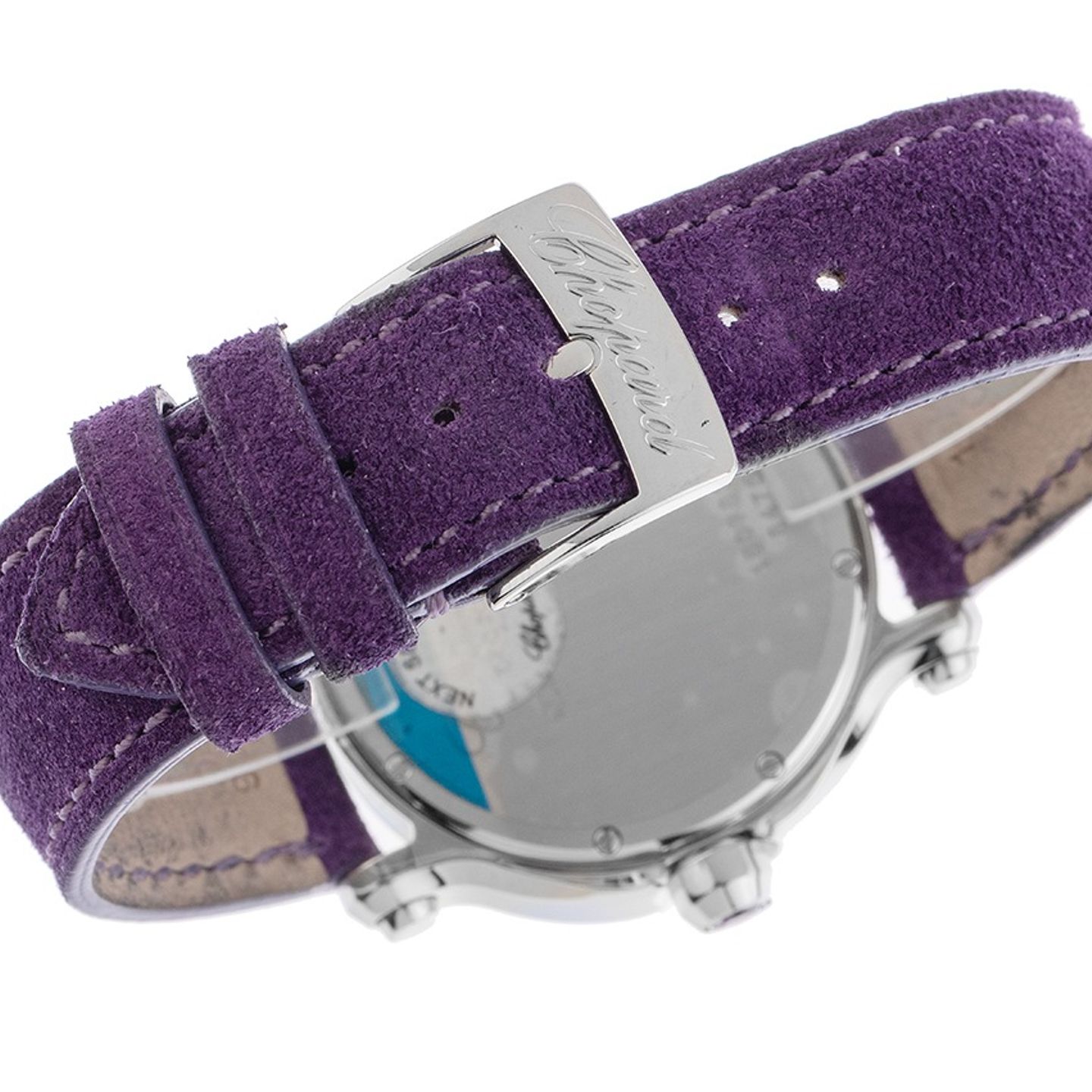 Chopard Happy Sport 8475 (2012) - Roze wijzerplaat 36mm Staal (7/7)