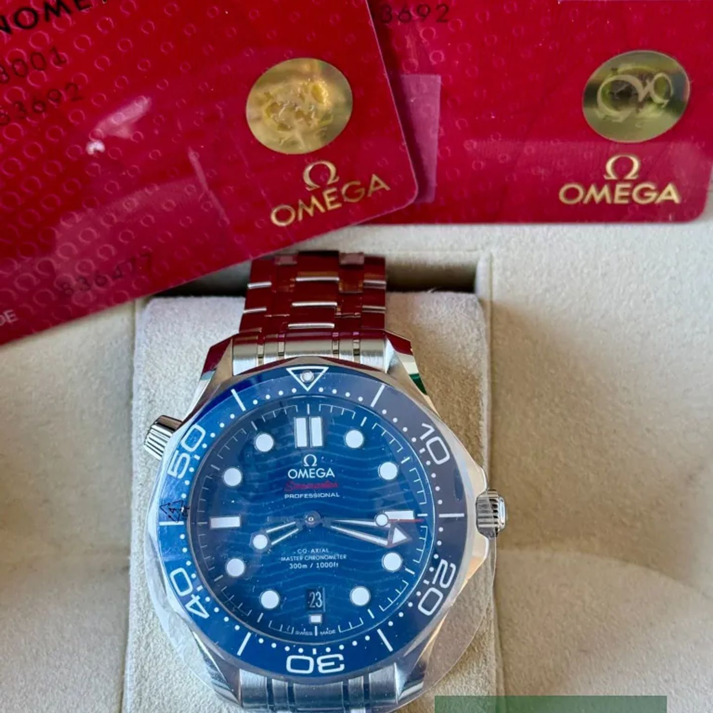 Omega Seamaster Diver 300 M 210.30.42.20.03.001 (2026) - Blauw wijzerplaat 42mm Staal (7/7)