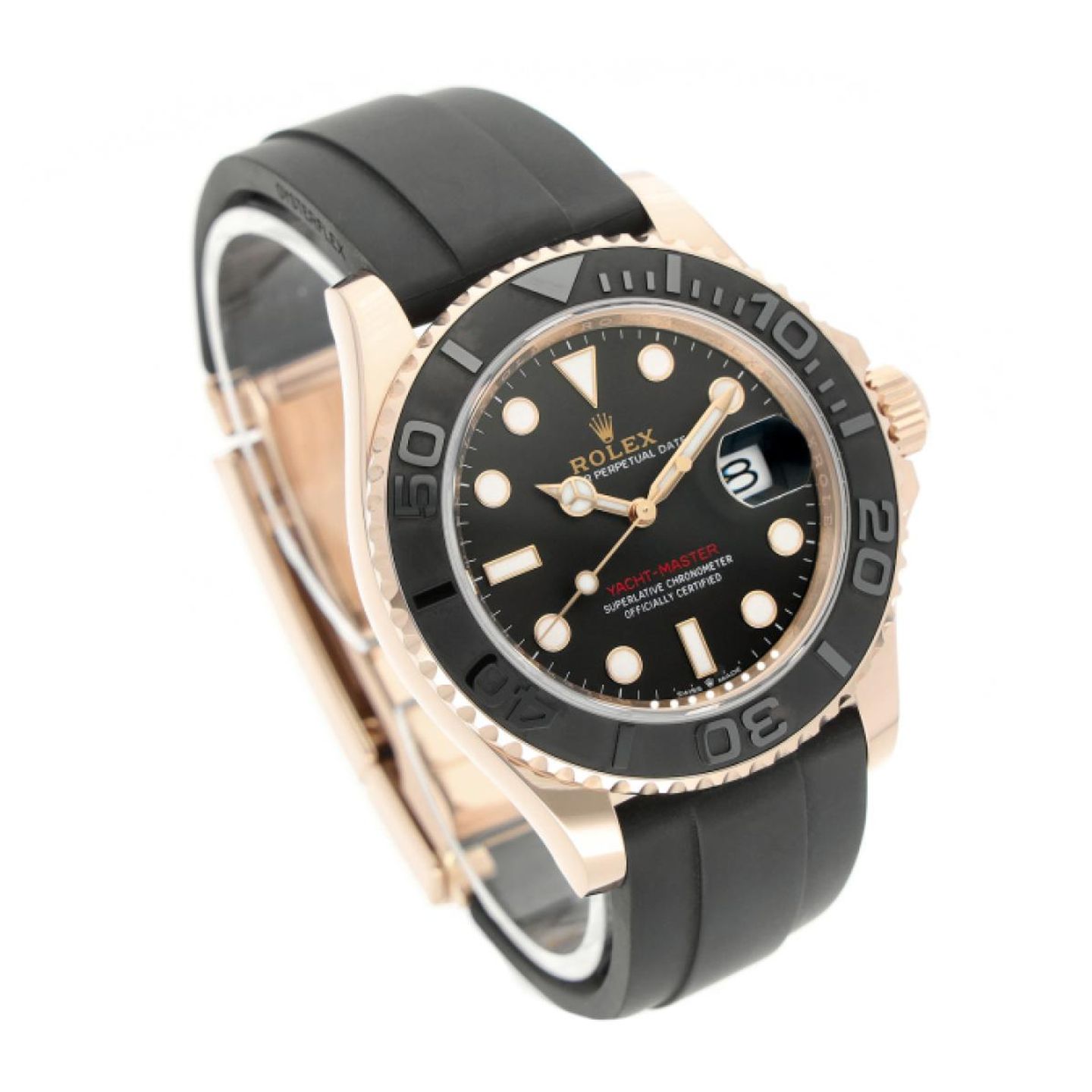 Rolex Yacht-Master 40 126655 (2024) - 40 mm Rose Gold case (3/5)