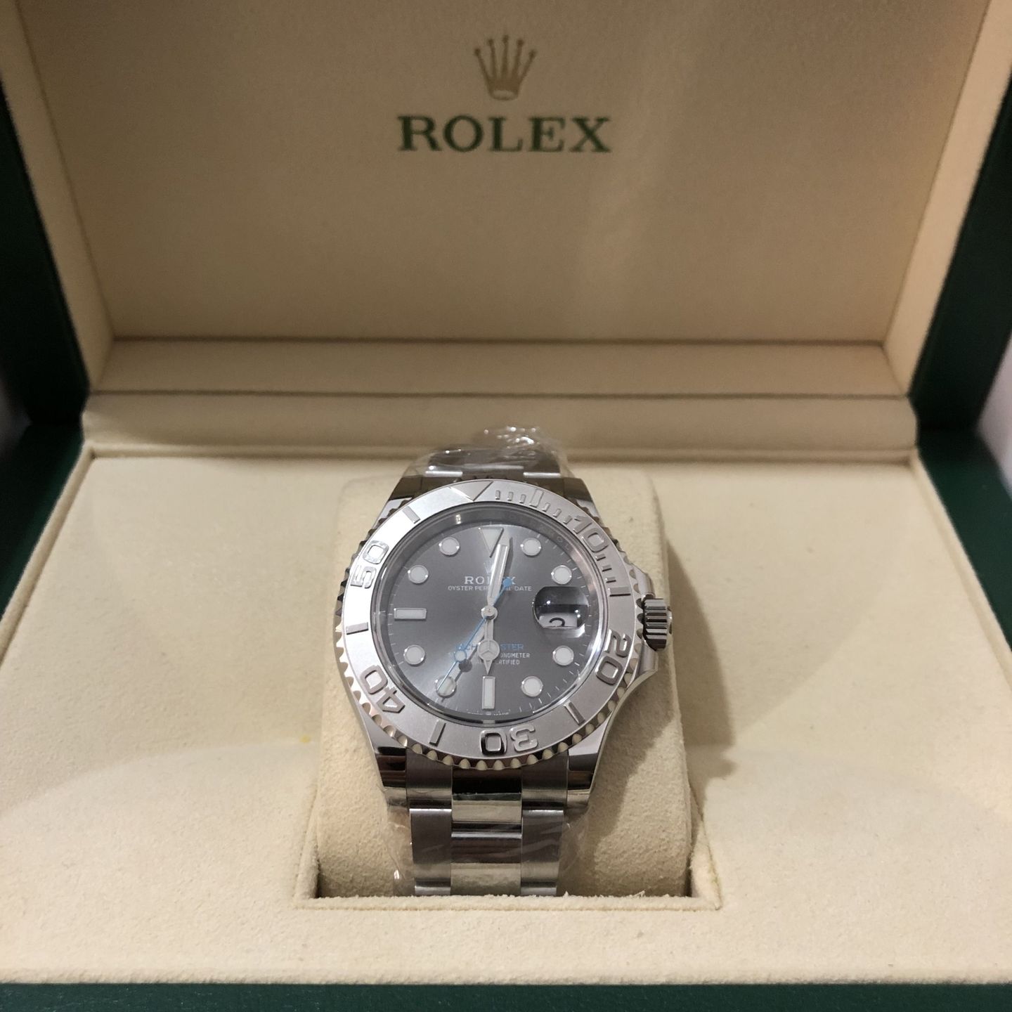 Rolex Yacht-Master 40 126622 (Unknown (random serial)) - Grey dial 40 mm Steel case (6/8)