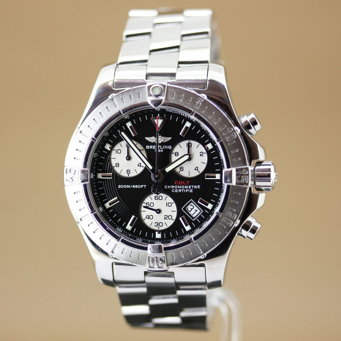 Breitling Colt Chronograph A73380 (2006) - 41 mm Steel case (2/8)