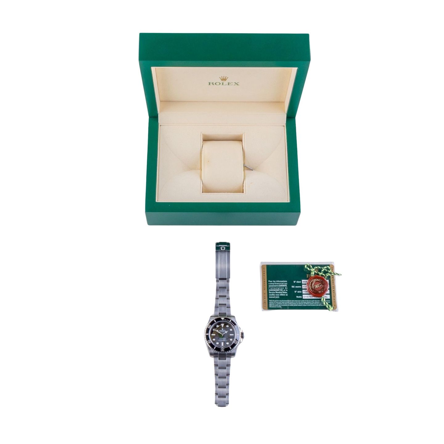 Rolex Submariner No Date 114060 (2015) - Black dial 40 mm Steel case (8/8)