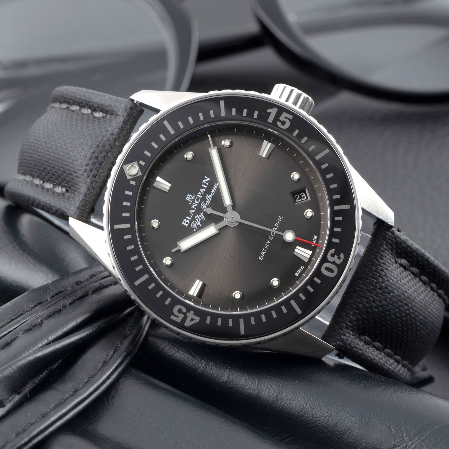 Blancpain Fifty Fathoms Bathyscaphe 5100B-1110-B52A - (2/8)