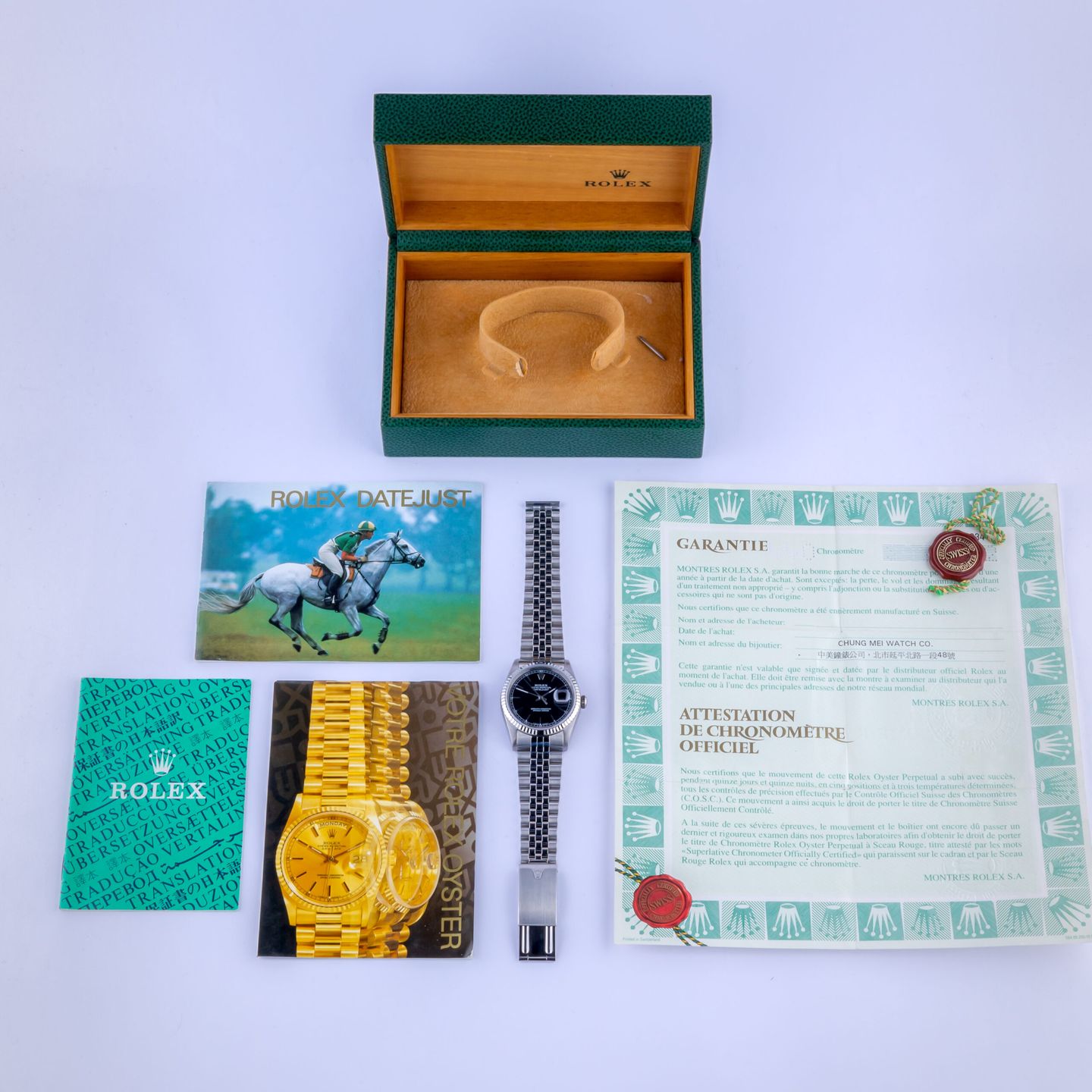 Rolex Datejust 36 16234 (1994) - 36mm Staal (8/8)