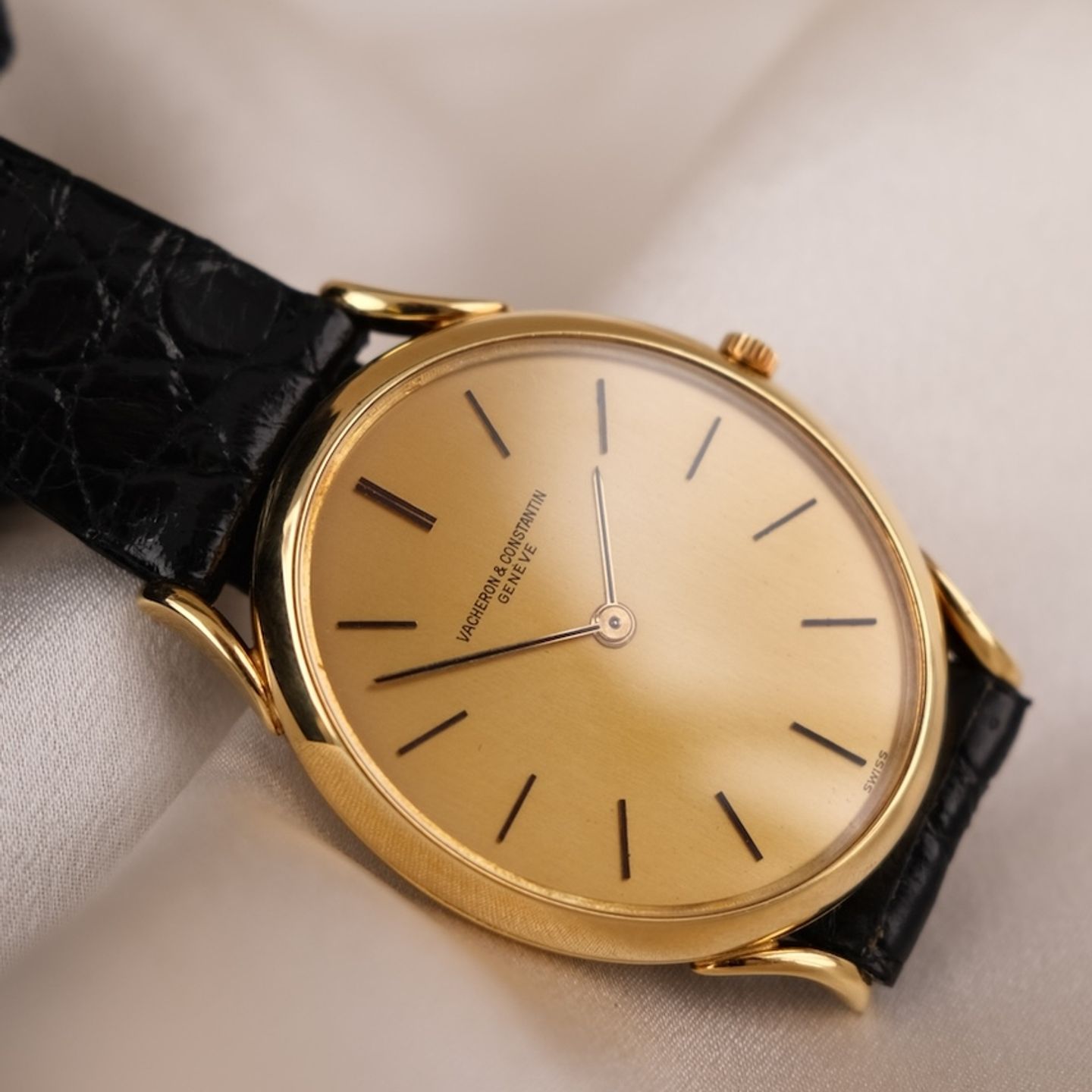 Vacheron Constantin Historiques 1100S/000G-B734 (1978) - Silver dial 37 mm White Gold case (8/8)